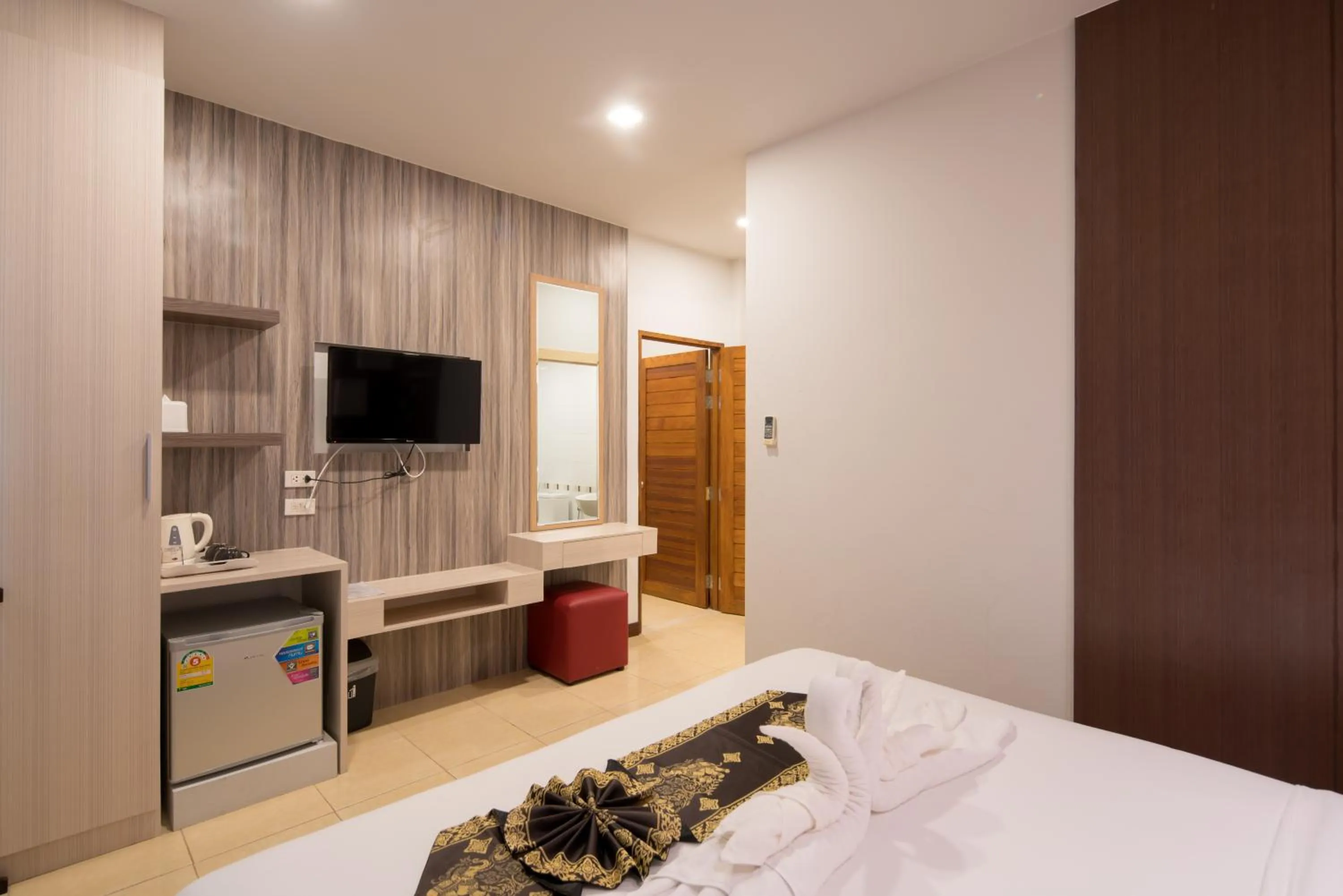 Bedroom, Bed in Baan Thai Beach Side Residence, Patong Beach