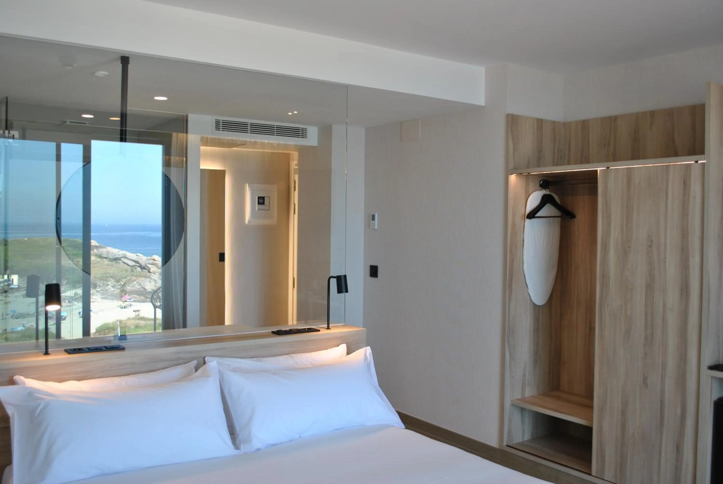 Bedroom, Bed in Hotel Delfin Azul