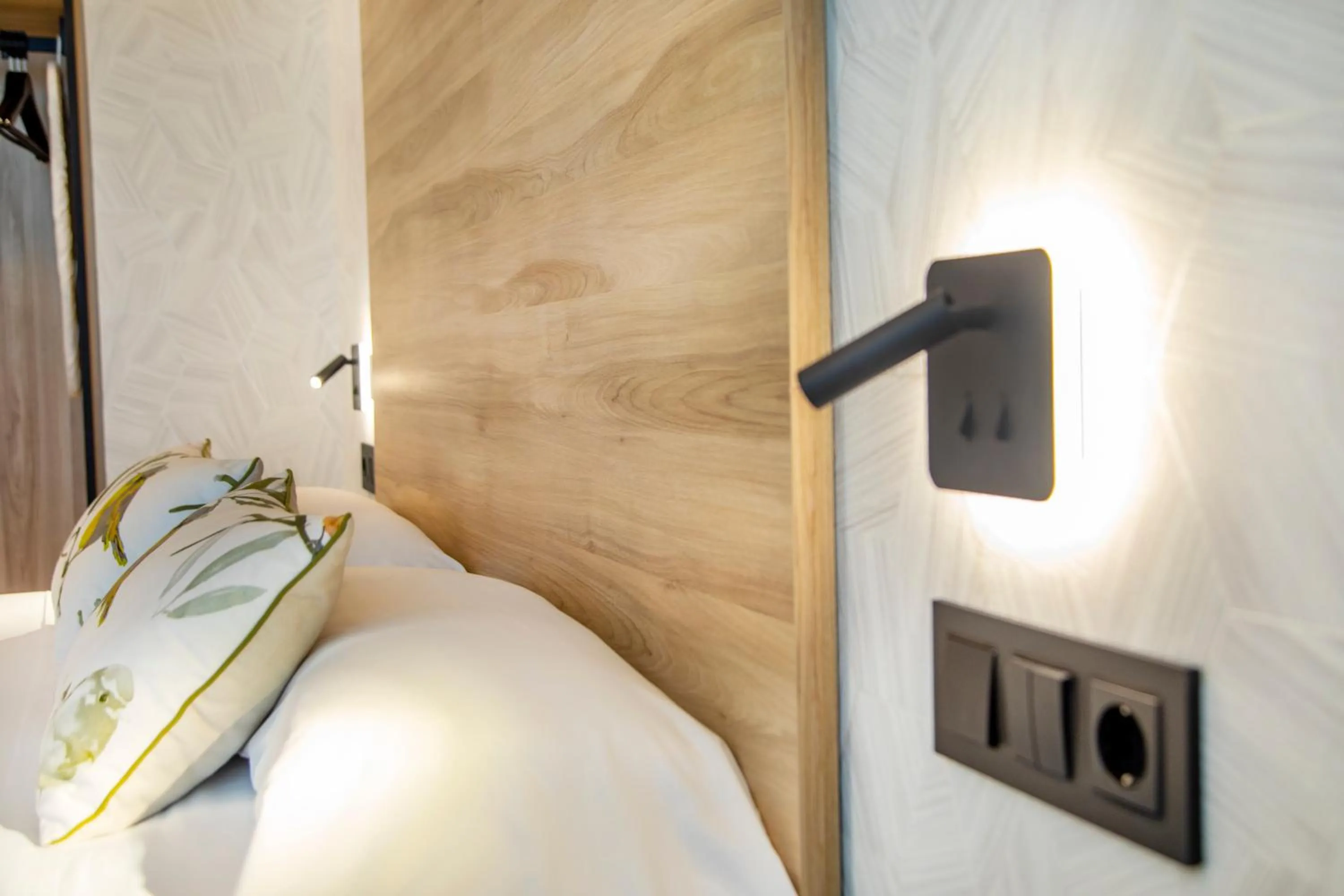 Bed in Hotel Delfin Azul