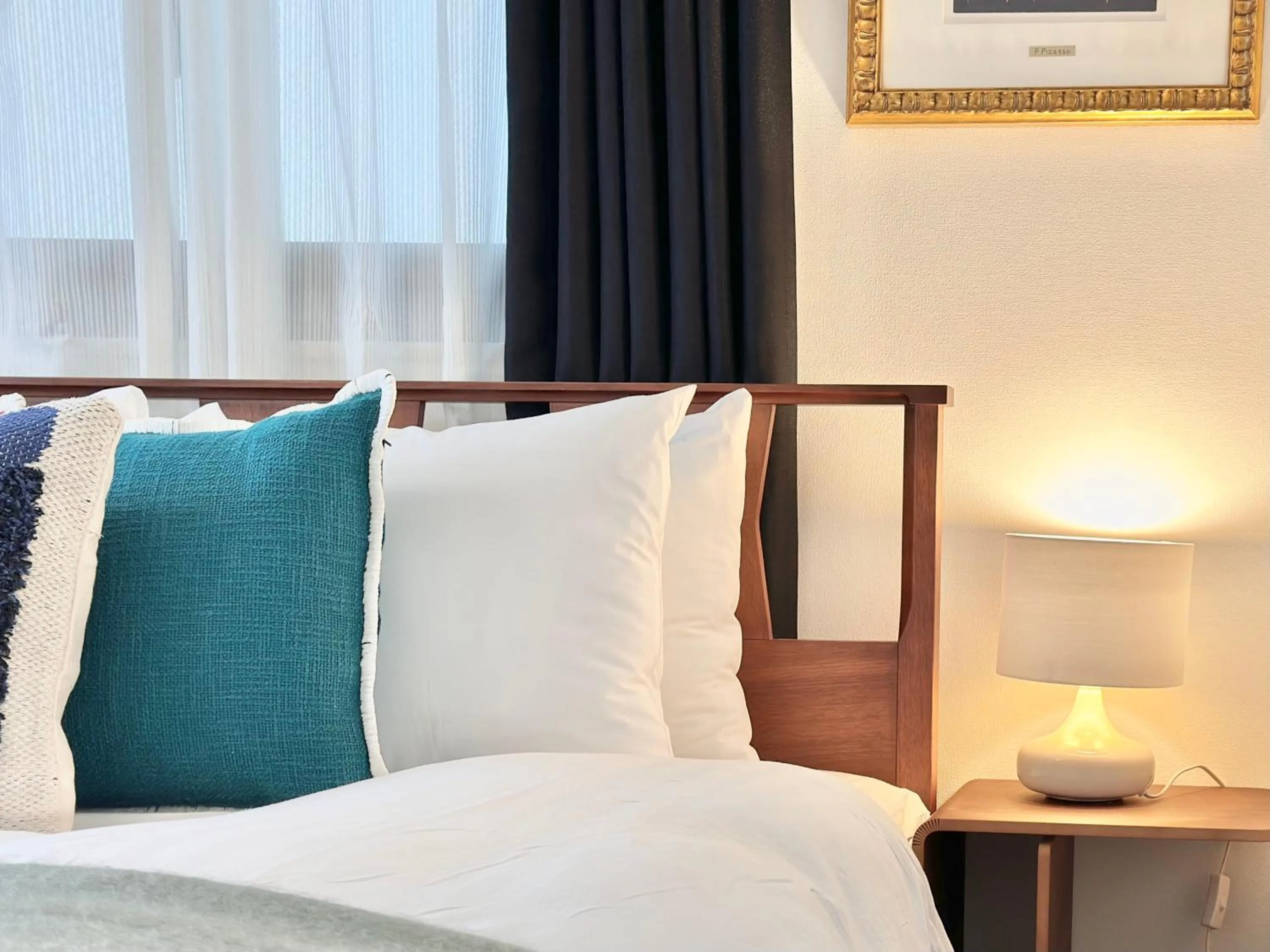 Photo of the whole room, Bed in LANG Hotel GINZA 1K