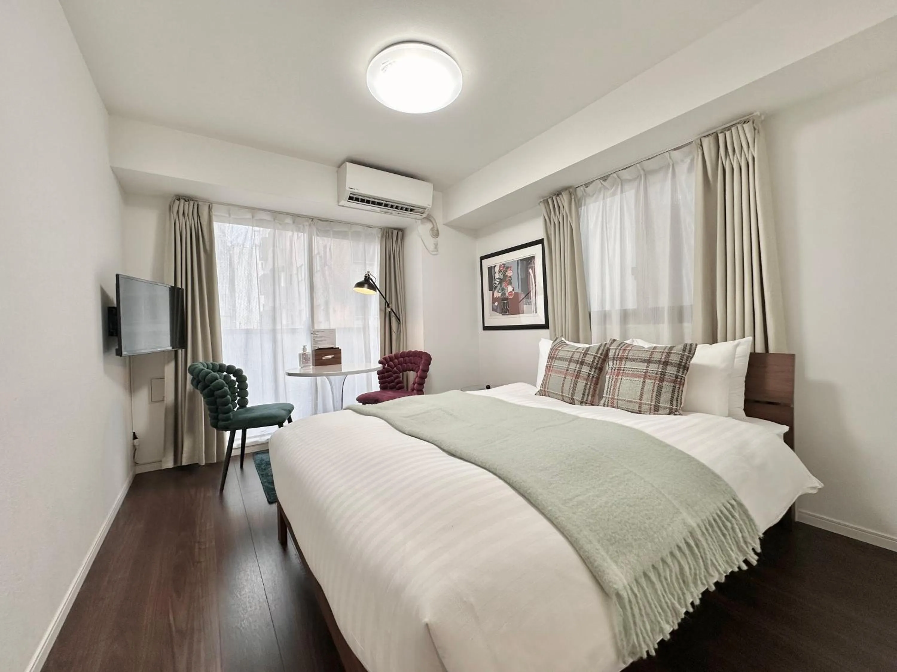 Photo of the whole room, Bed in LANG Hotel GINZA 1K