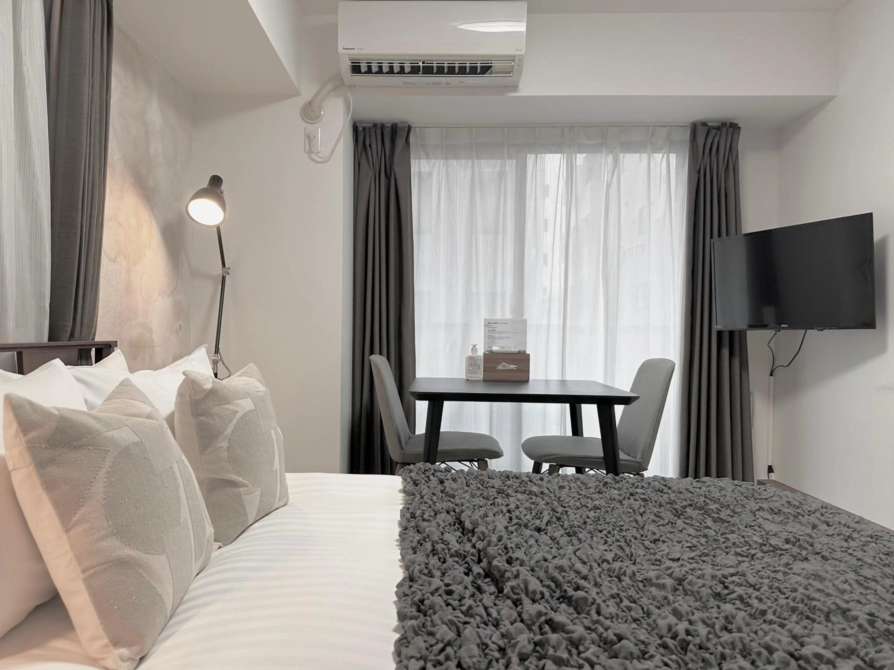 Photo of the whole room, Bed in LANG Hotel GINZA 1K