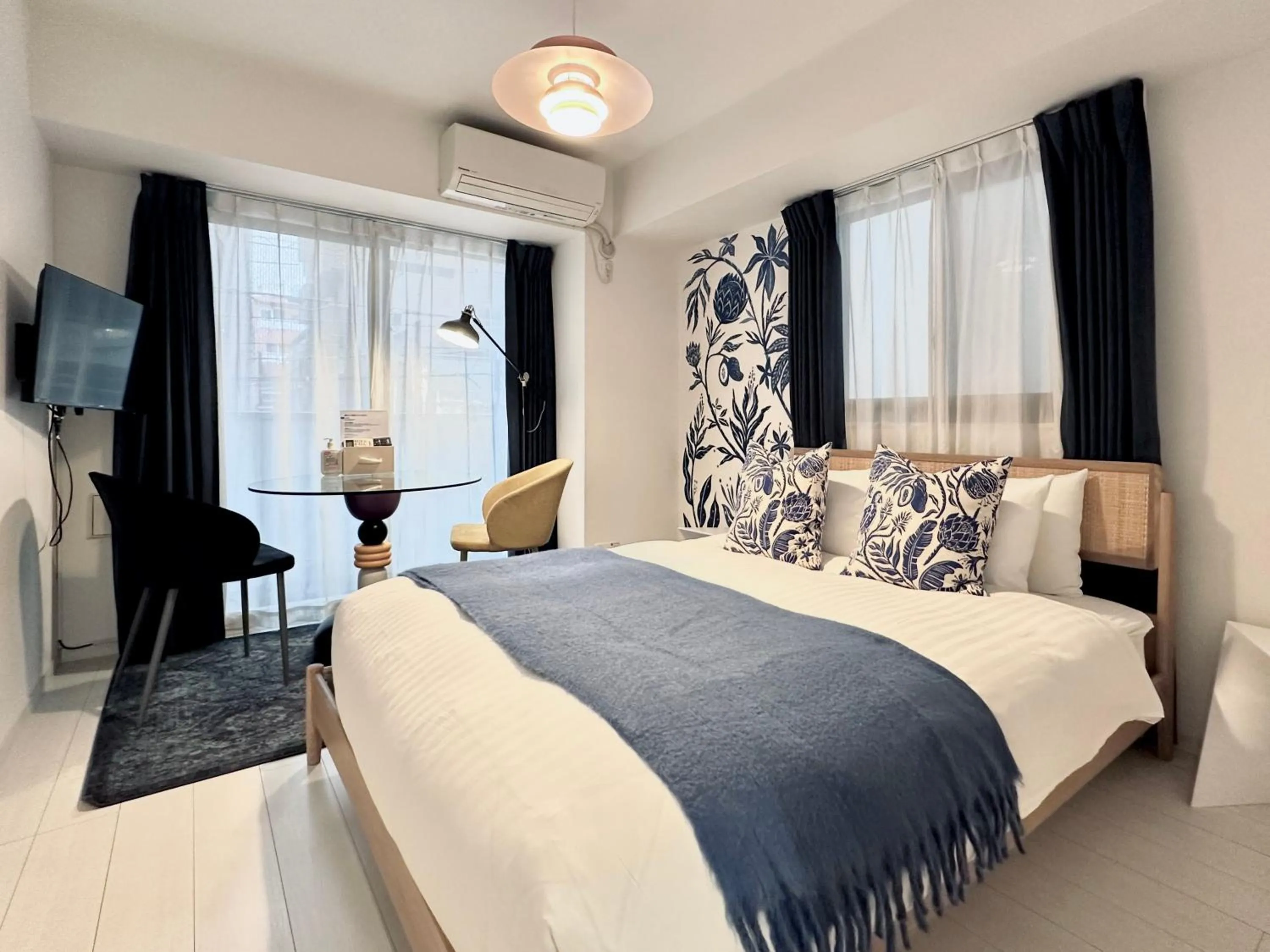 Photo of the whole room, Bed in LANG Hotel GINZA 1K