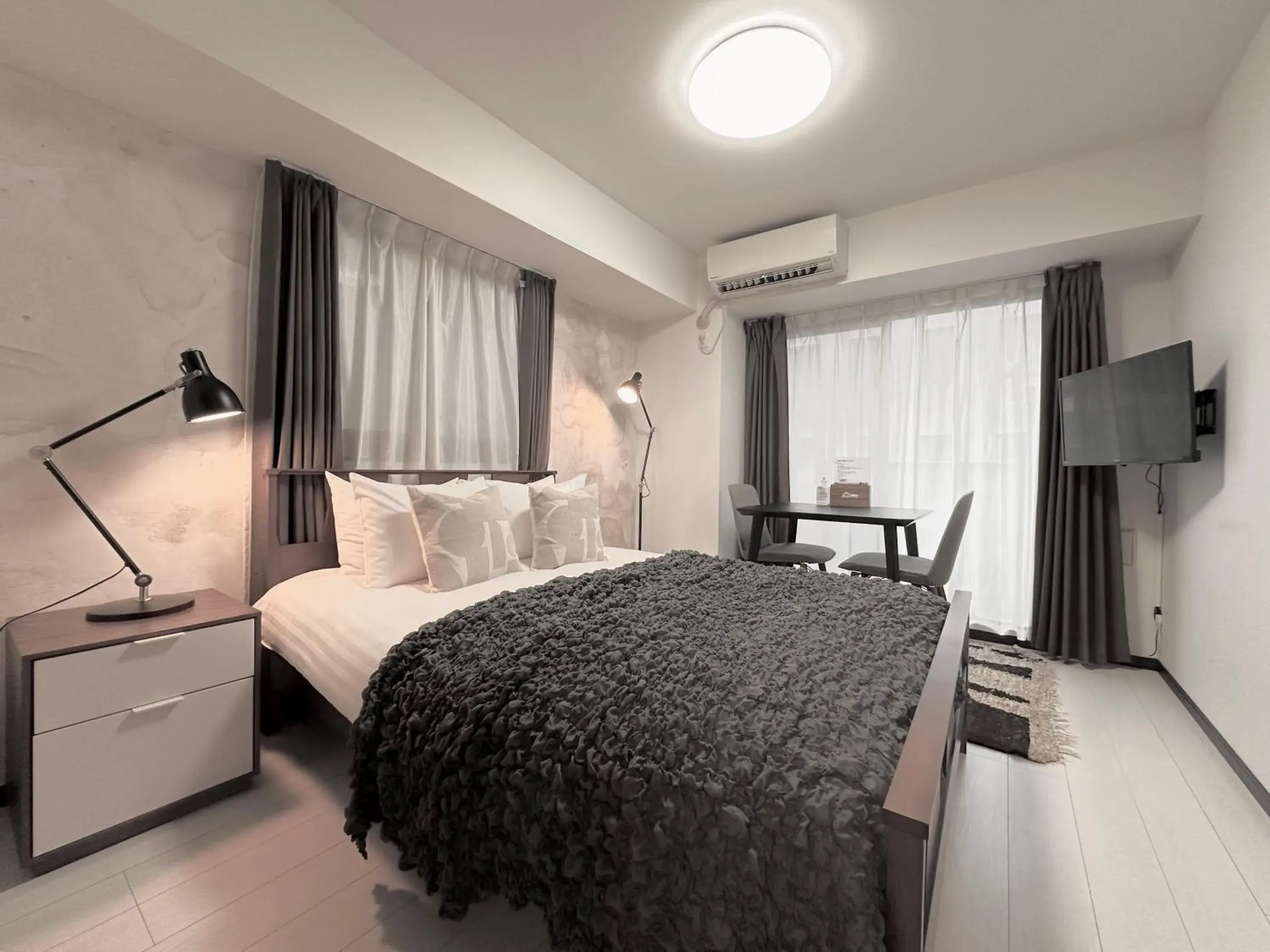 Photo of the whole room, Bed in LANG Hotel GINZA 1K Photo of the whole room, Bed in LANG Hotel GINZA 1K