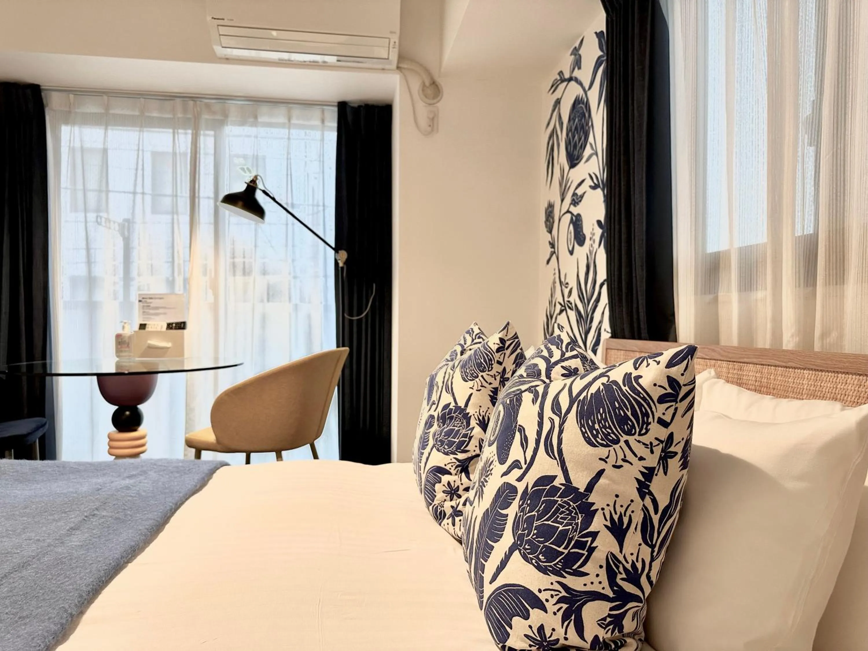 Photo of the whole room, Bed in LANG Hotel GINZA 1K