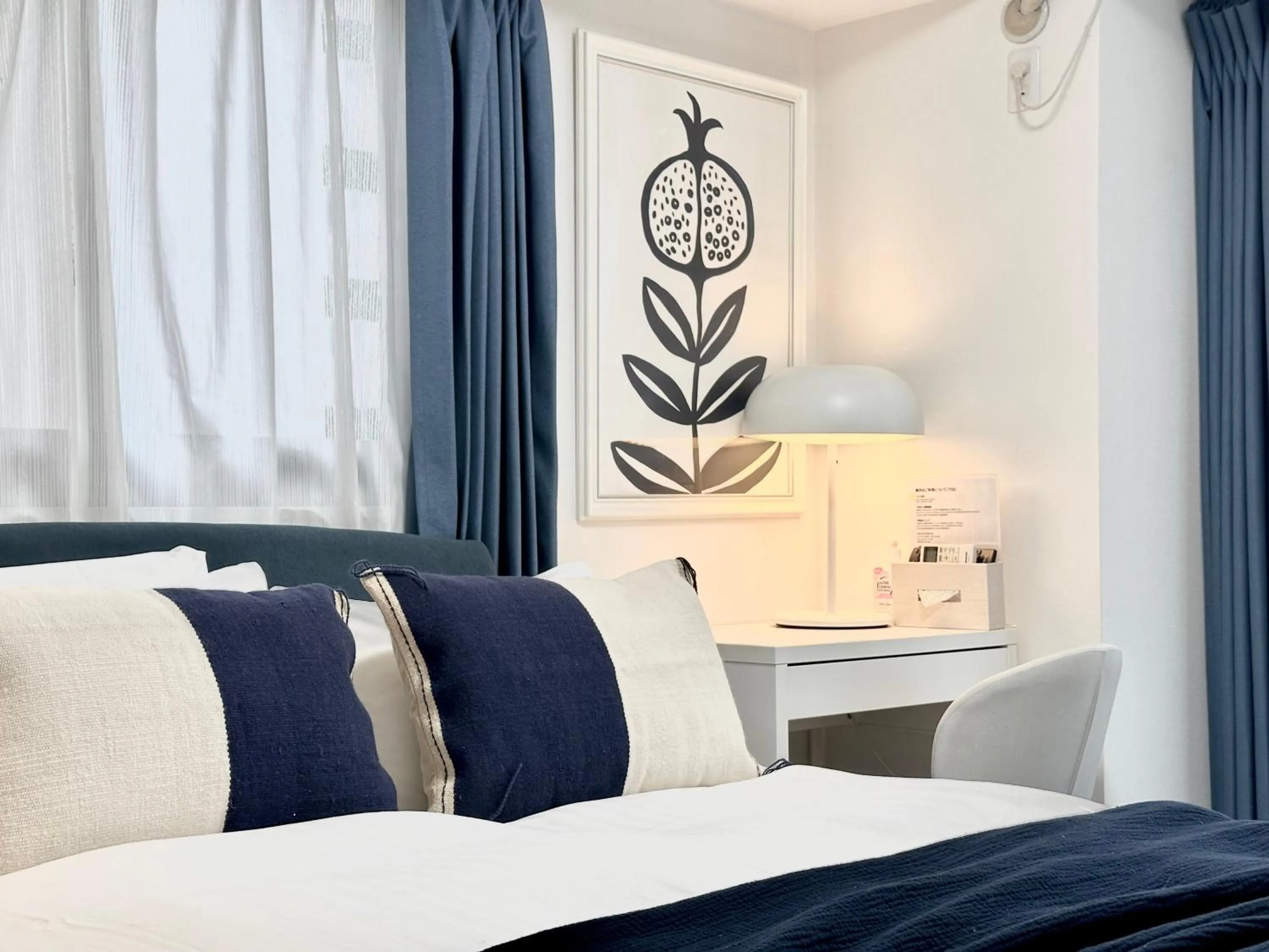 Photo of the whole room, Bed in LANG Hotel GINZA 1K