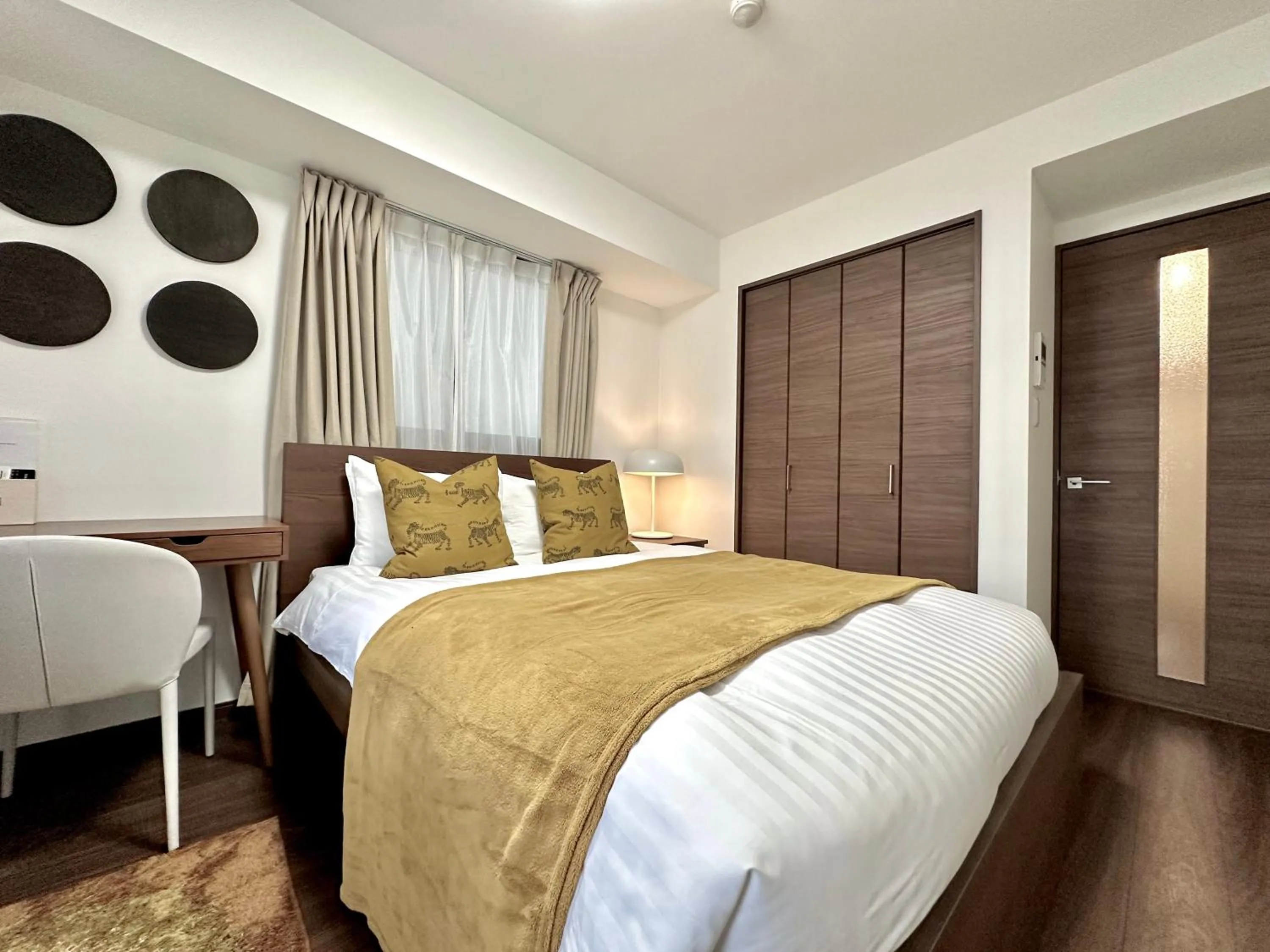 Photo of the whole room, Bed in LANG Hotel GINZA 1K