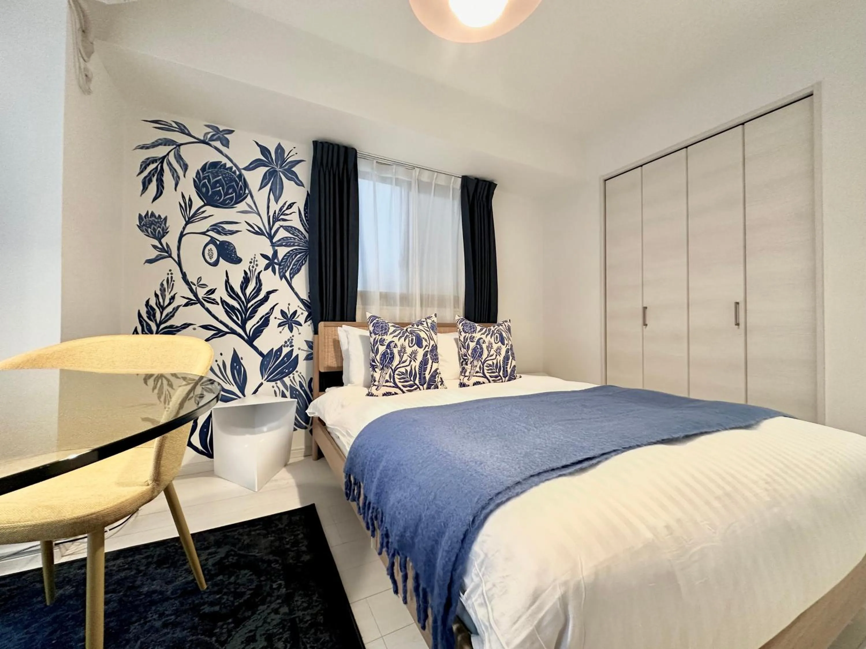 Photo of the whole room, Bed in LANG Hotel GINZA 1K