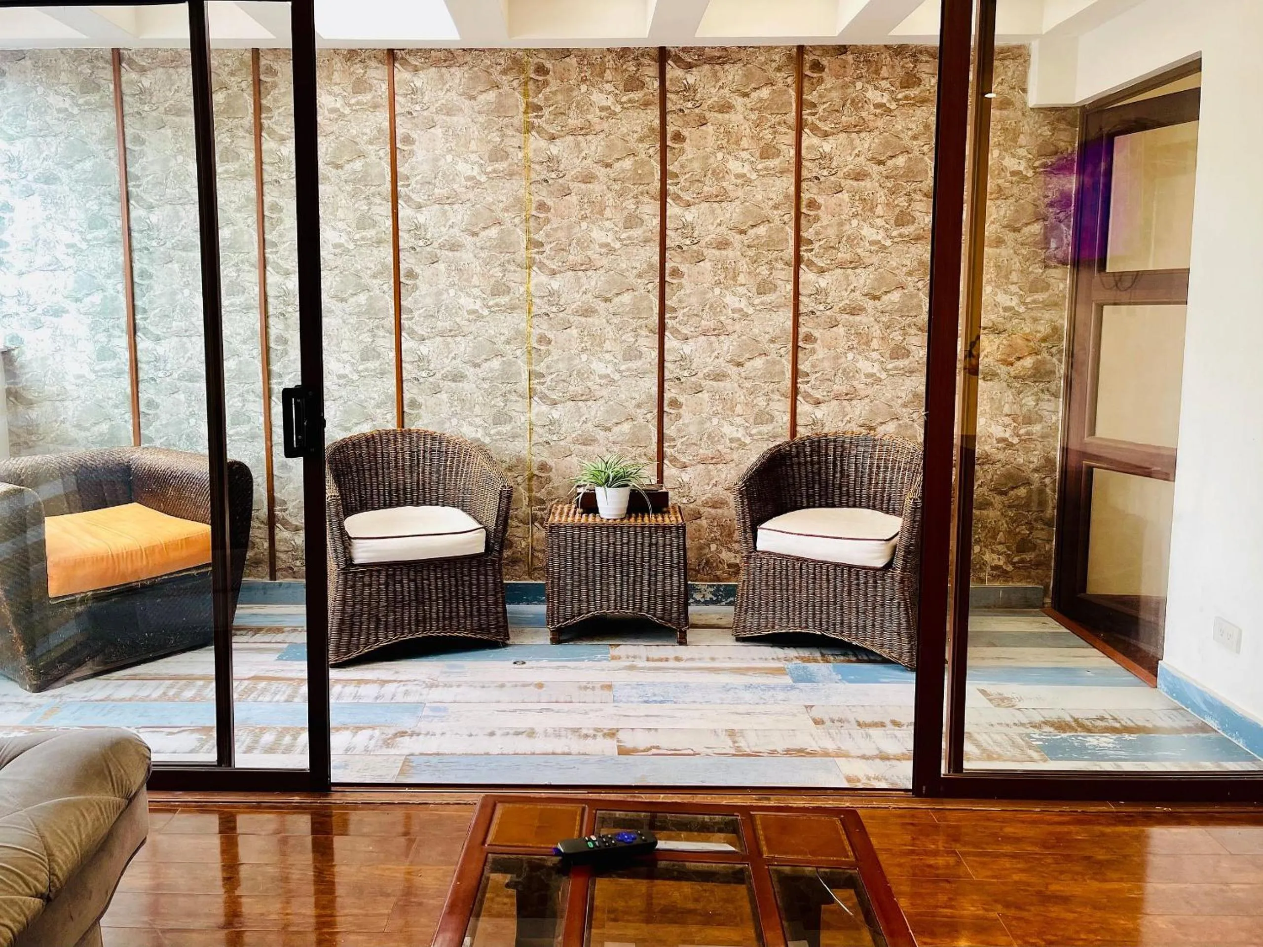 Living room in Hotel Santa Cruz Bogotá