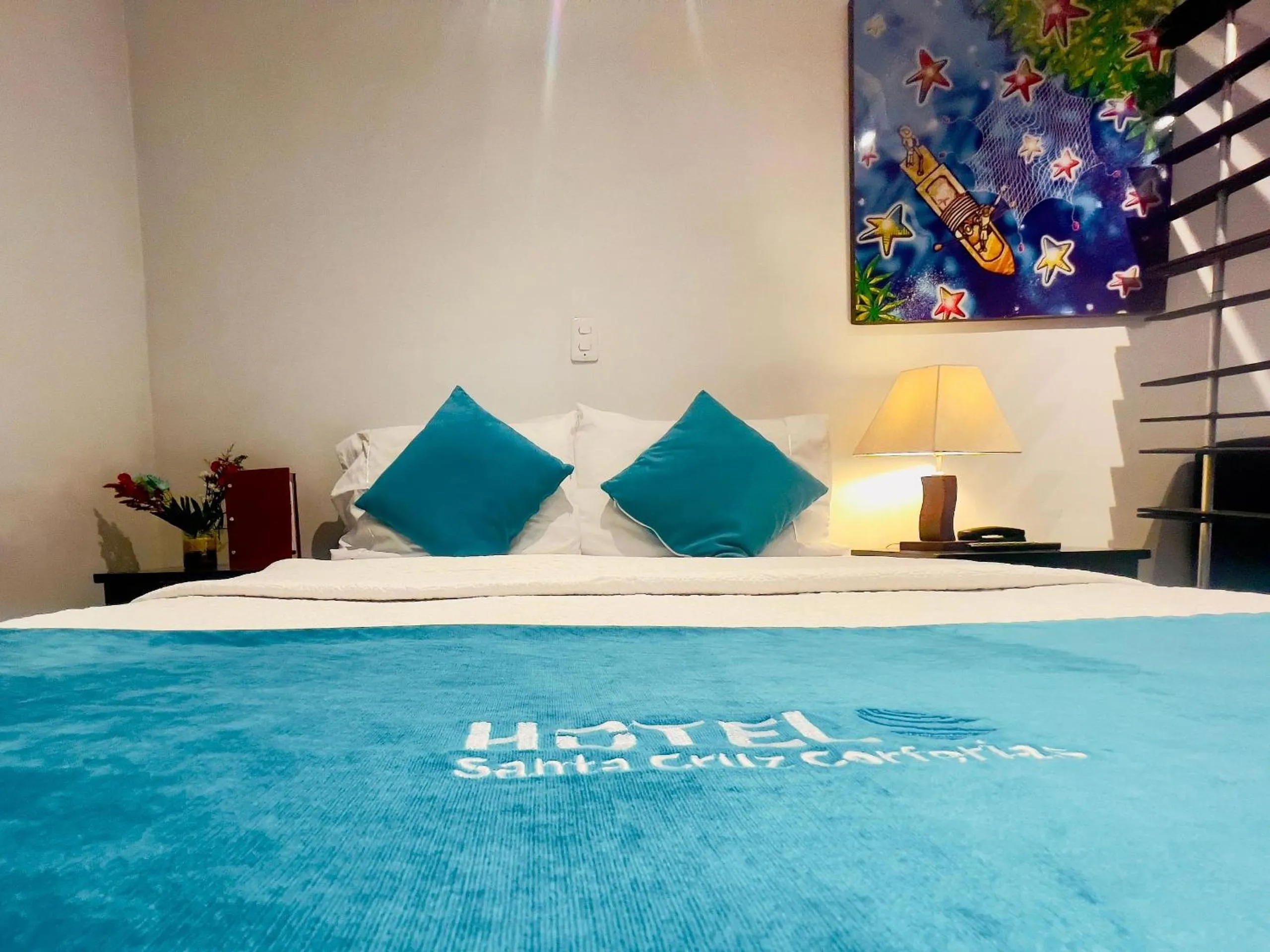 Bedroom, Bed in Hotel Santa Cruz Bogotá