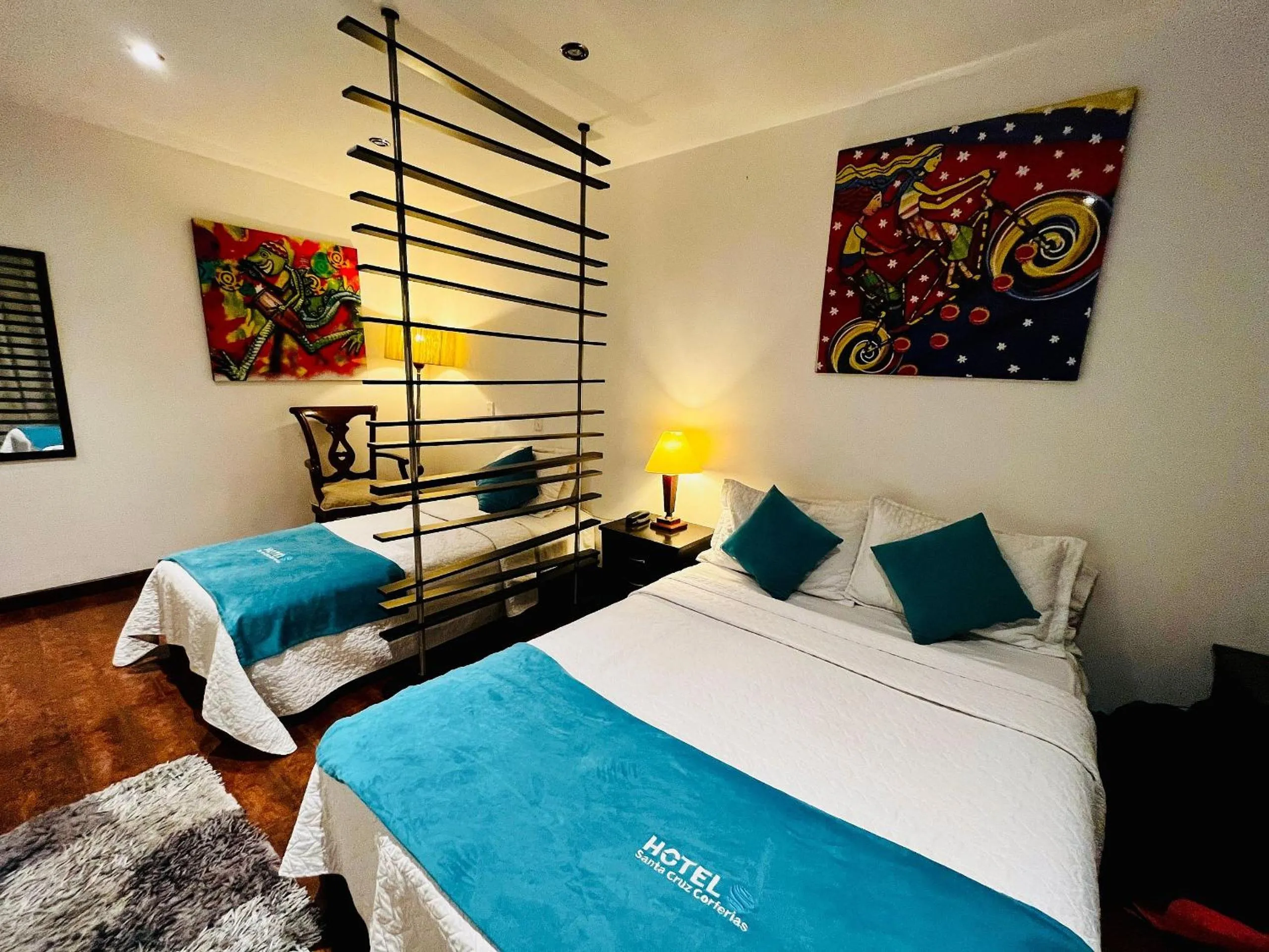 Bedroom, Bed in Hotel Santa Cruz Bogotá