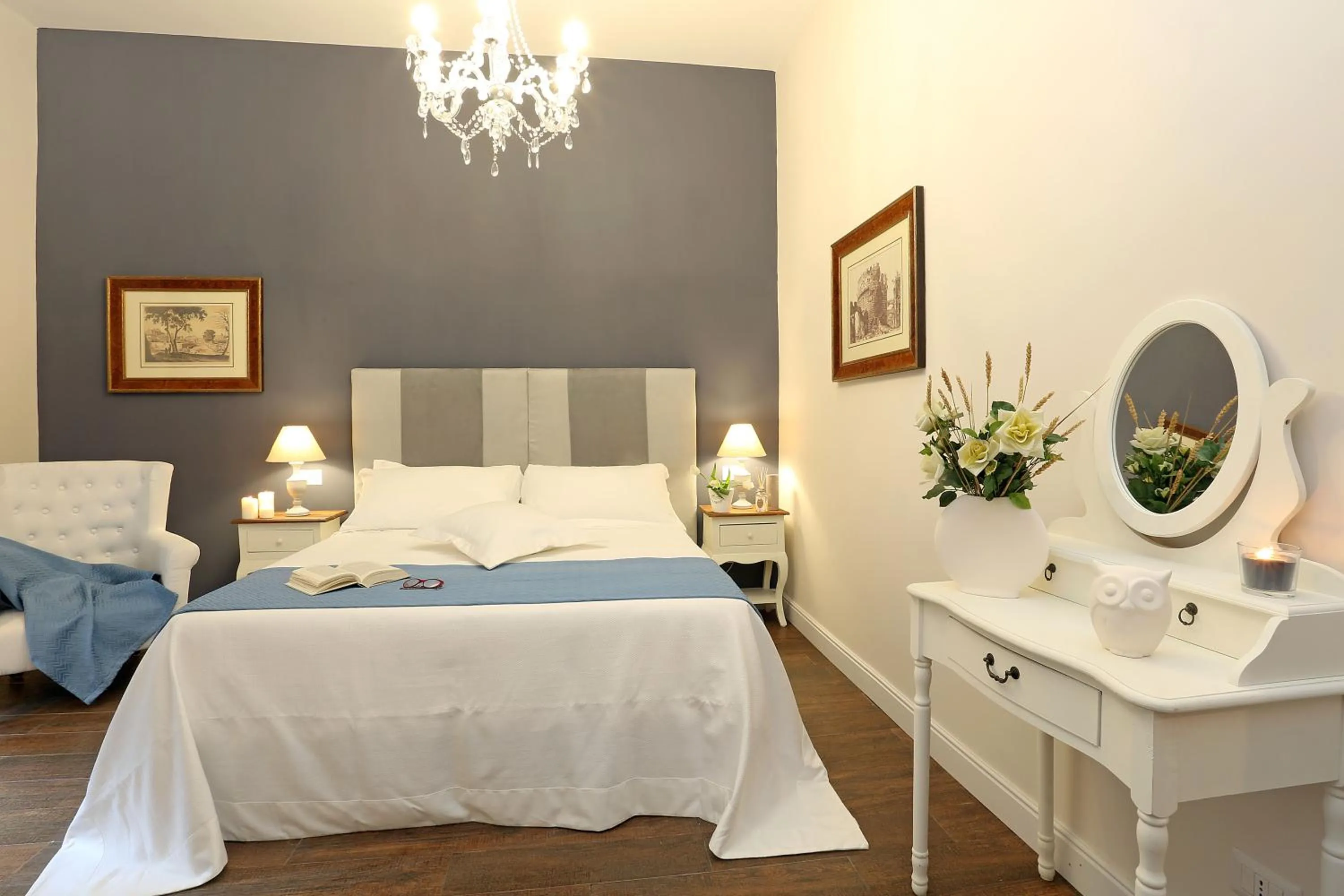 Bedroom, Bed in Daplace - Arena House