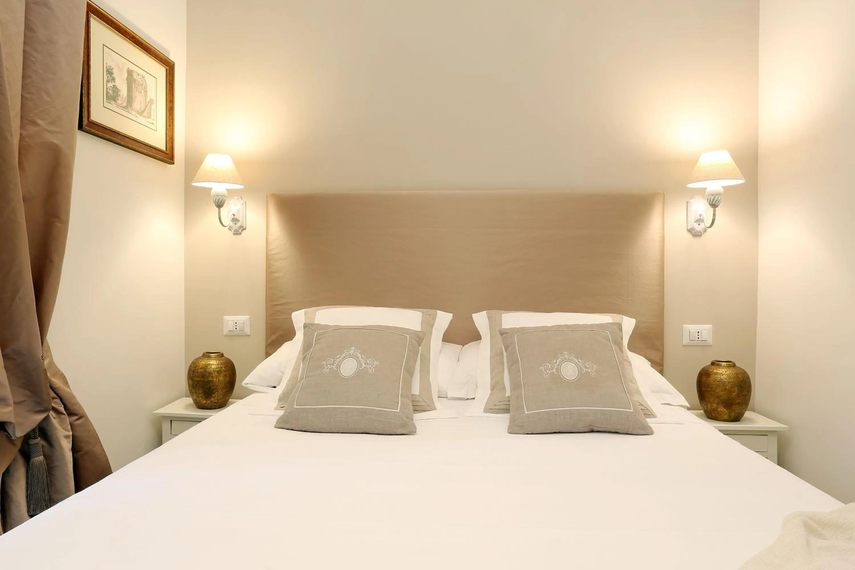 Bedroom, Bed in Daplace - Arena House