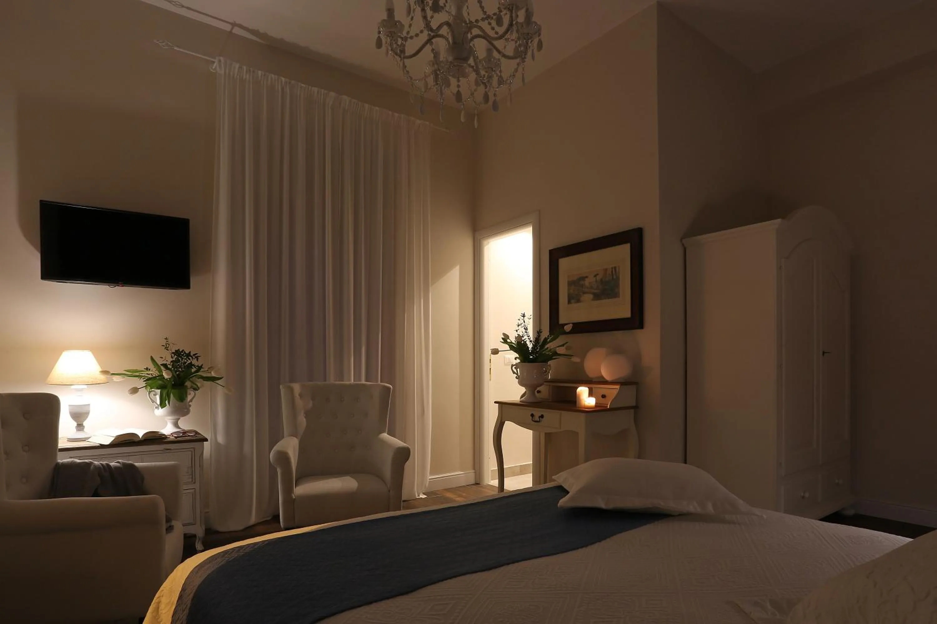 Bedroom, Bed in Daplace - Arena House