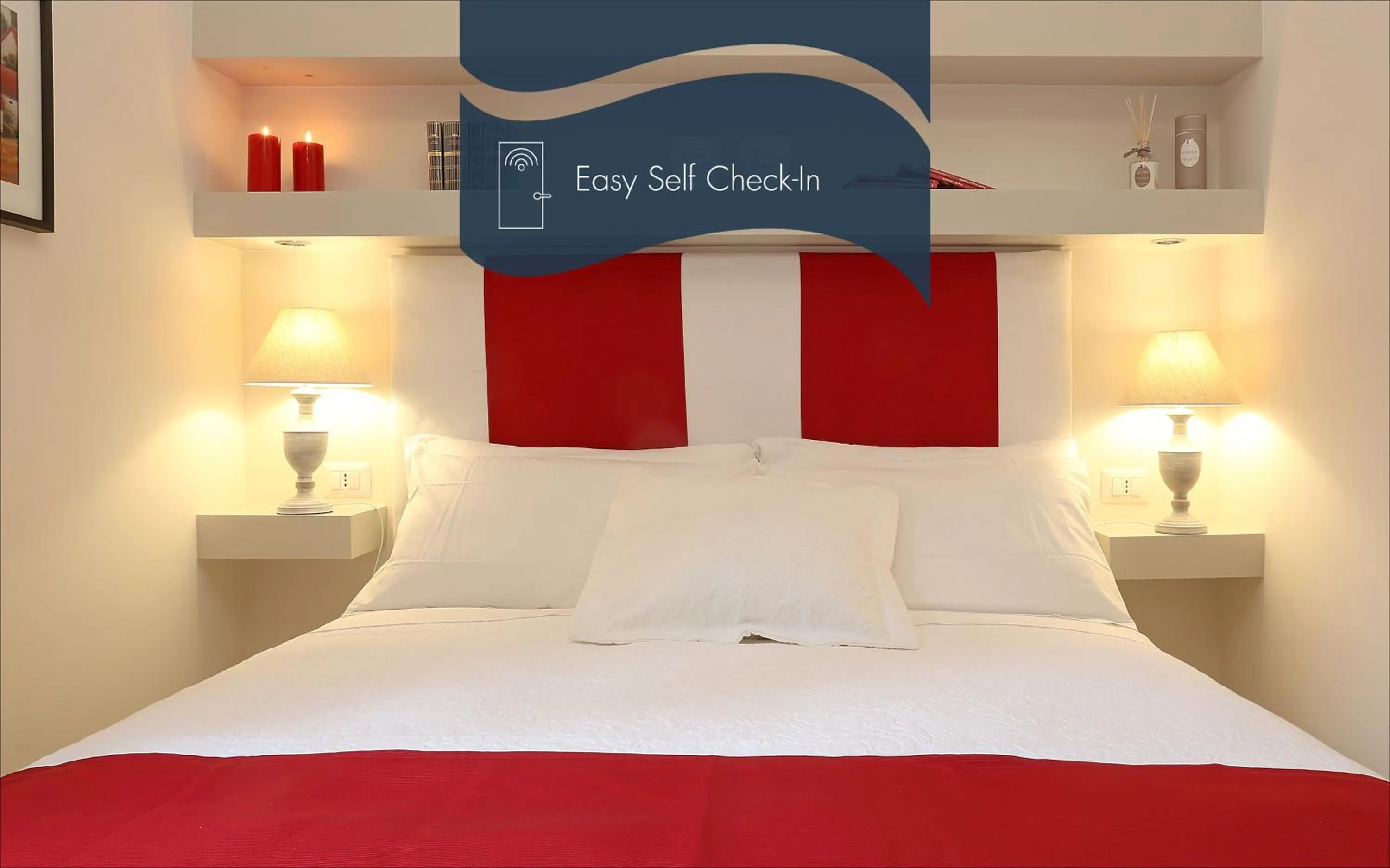 Text overlay, Bed in Daplace - Arena House