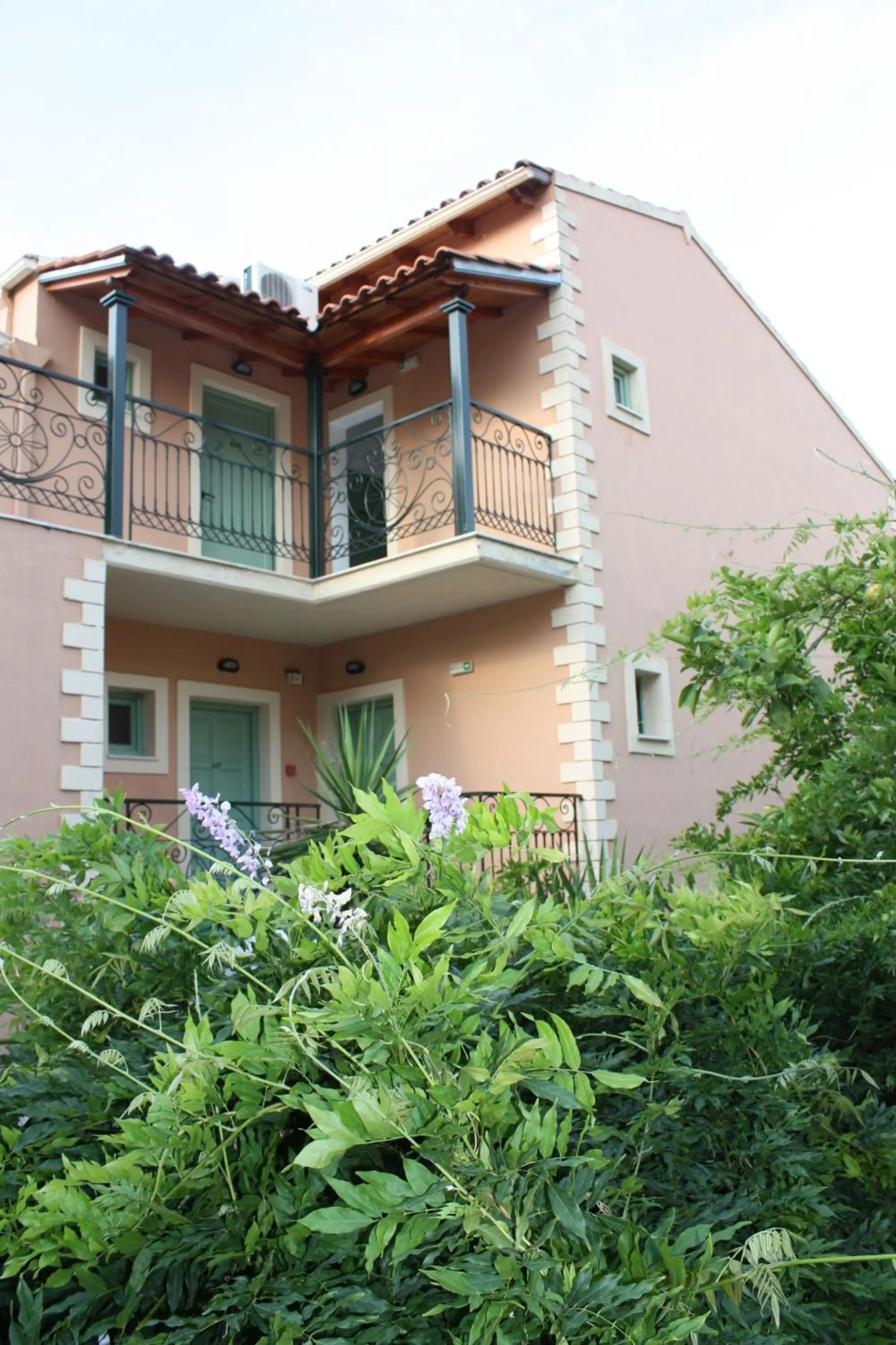 Patio in Philippos Hotel