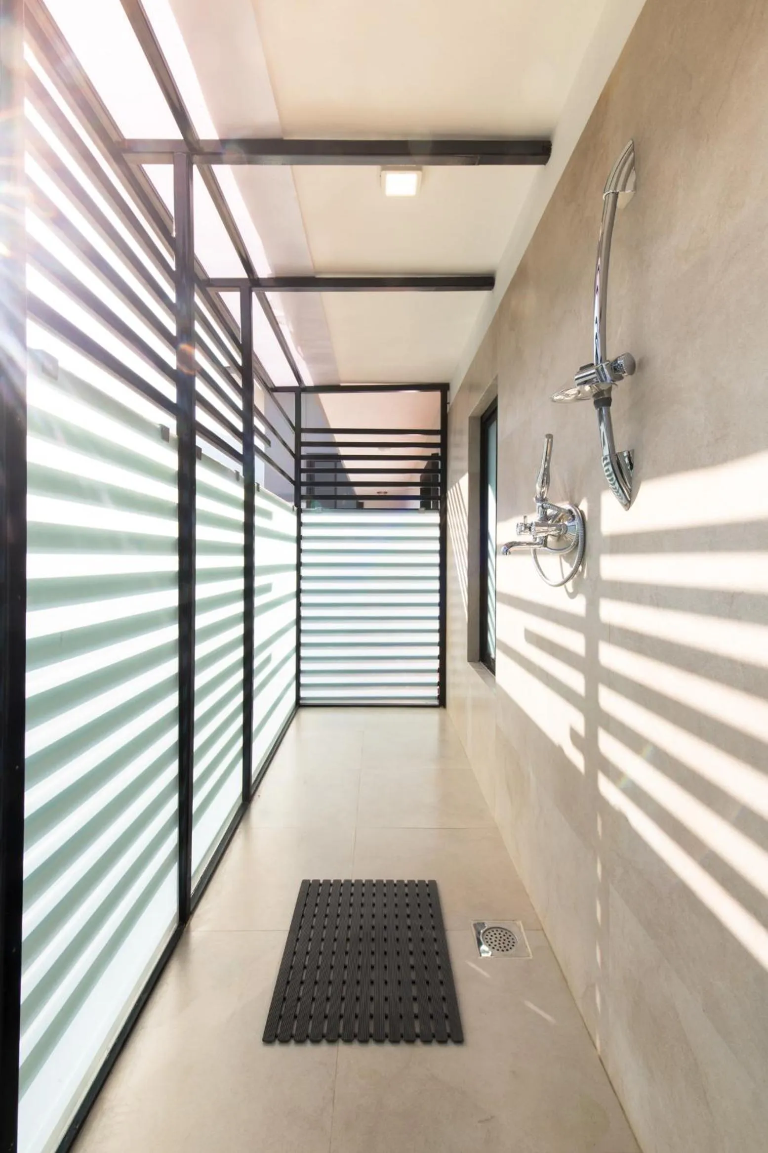 Shower in Sunshine Resort Pokhara - Your Private Paradise