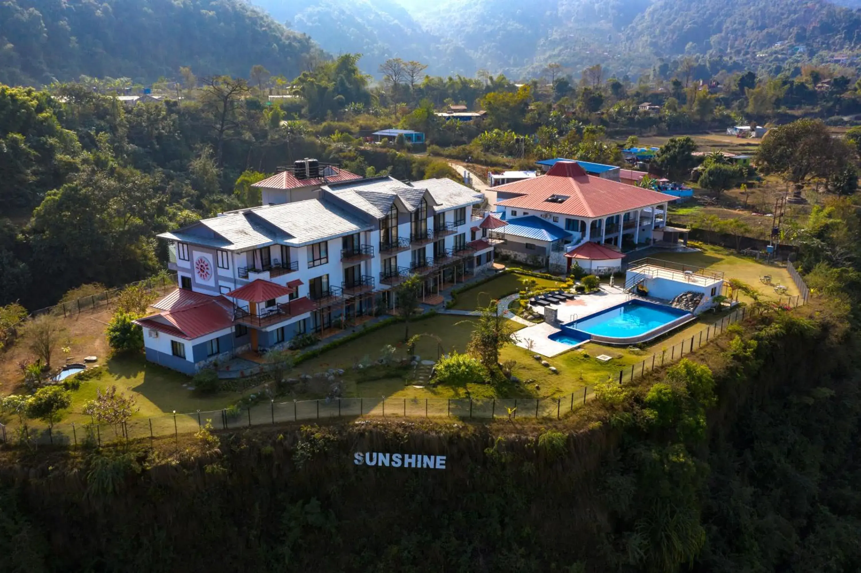 Property building in Sunshine Resort Pokhara - Your Private Paradise Property building in Sunshine Resort Pokhara - Your Private Paradise