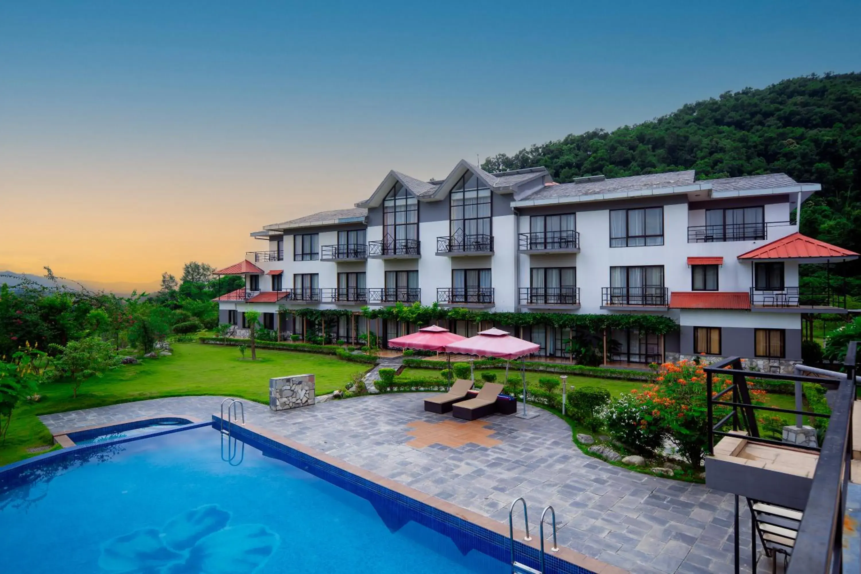 Property building in Sunshine Resort Pokhara - Your Private Paradise Property building in Sunshine Resort Pokhara - Your Private Paradise