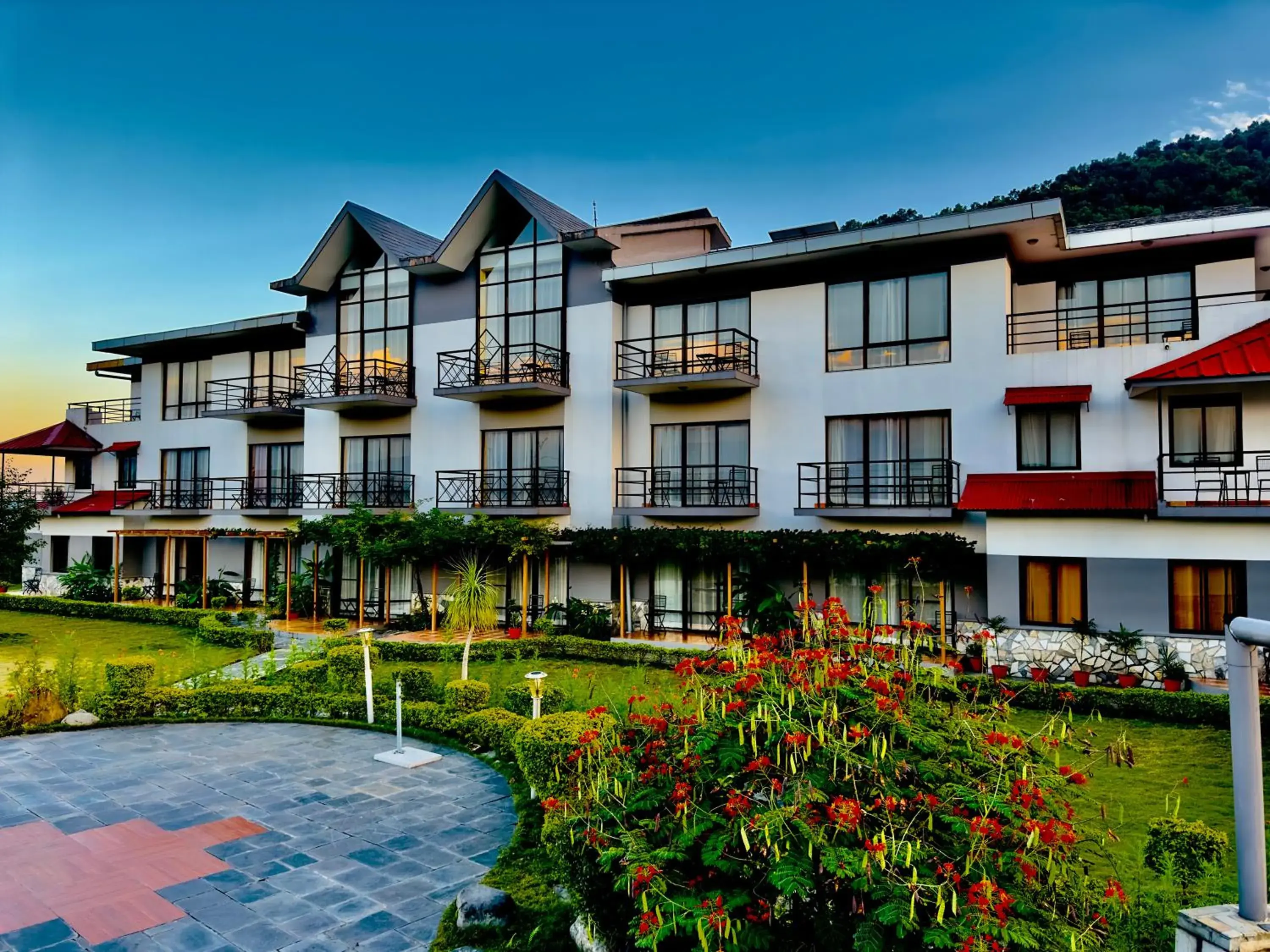 Property building in Sunshine Resort Pokhara - Your Private Paradise Property building in Sunshine Resort Pokhara - Your Private Paradise