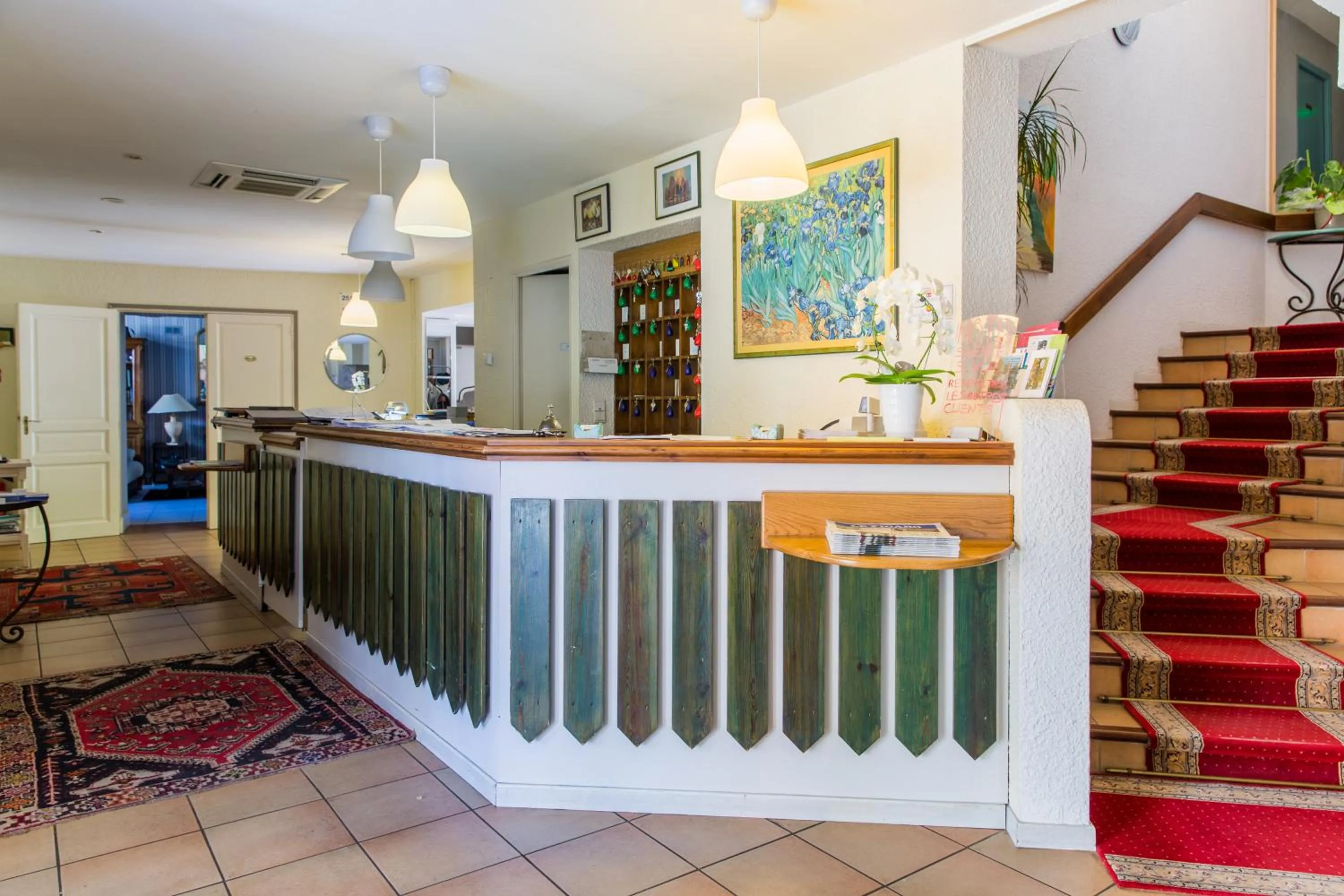 Lobby or reception in Hôtel du Canal
