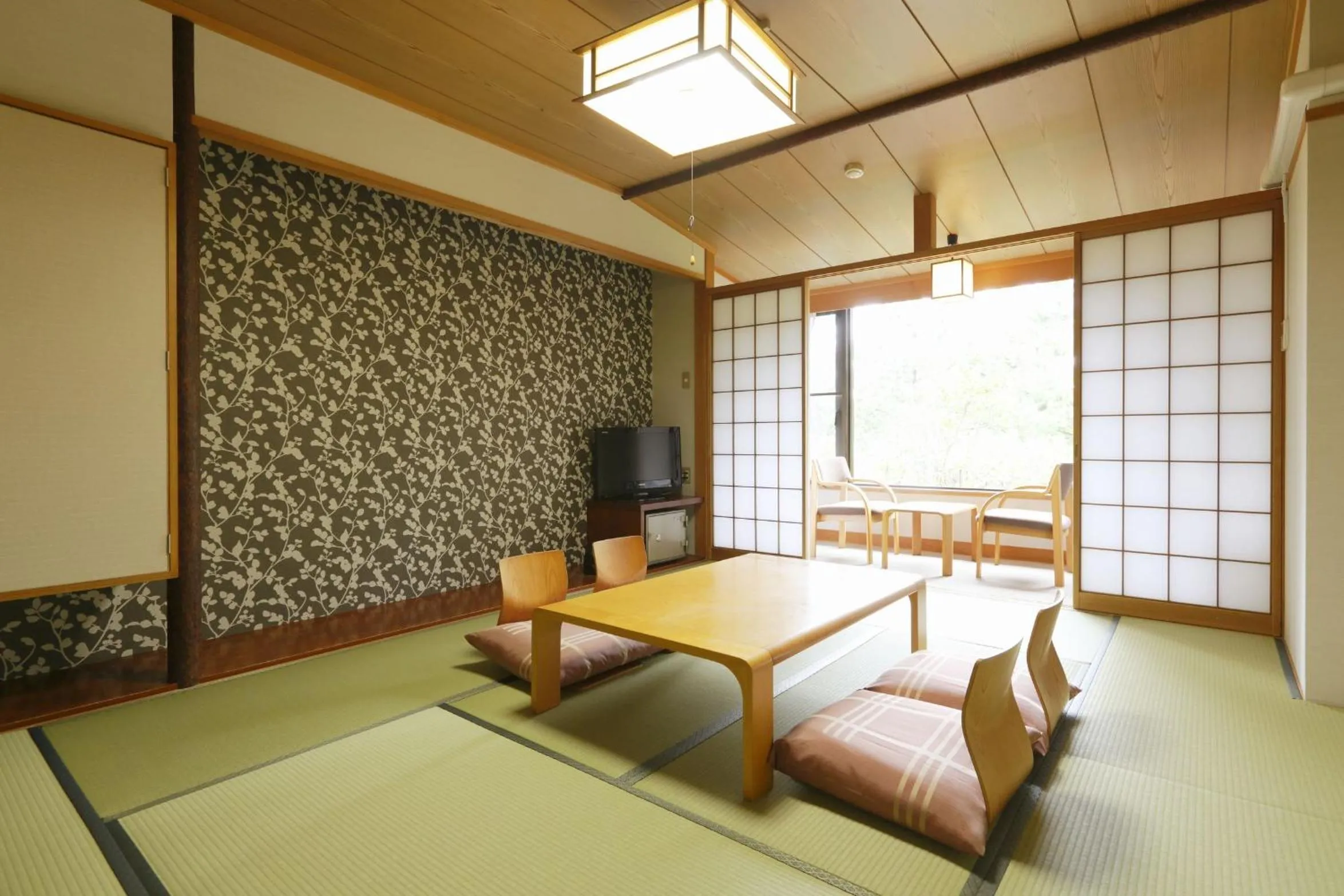 Bed in Kyukamura Noto-Chirihama