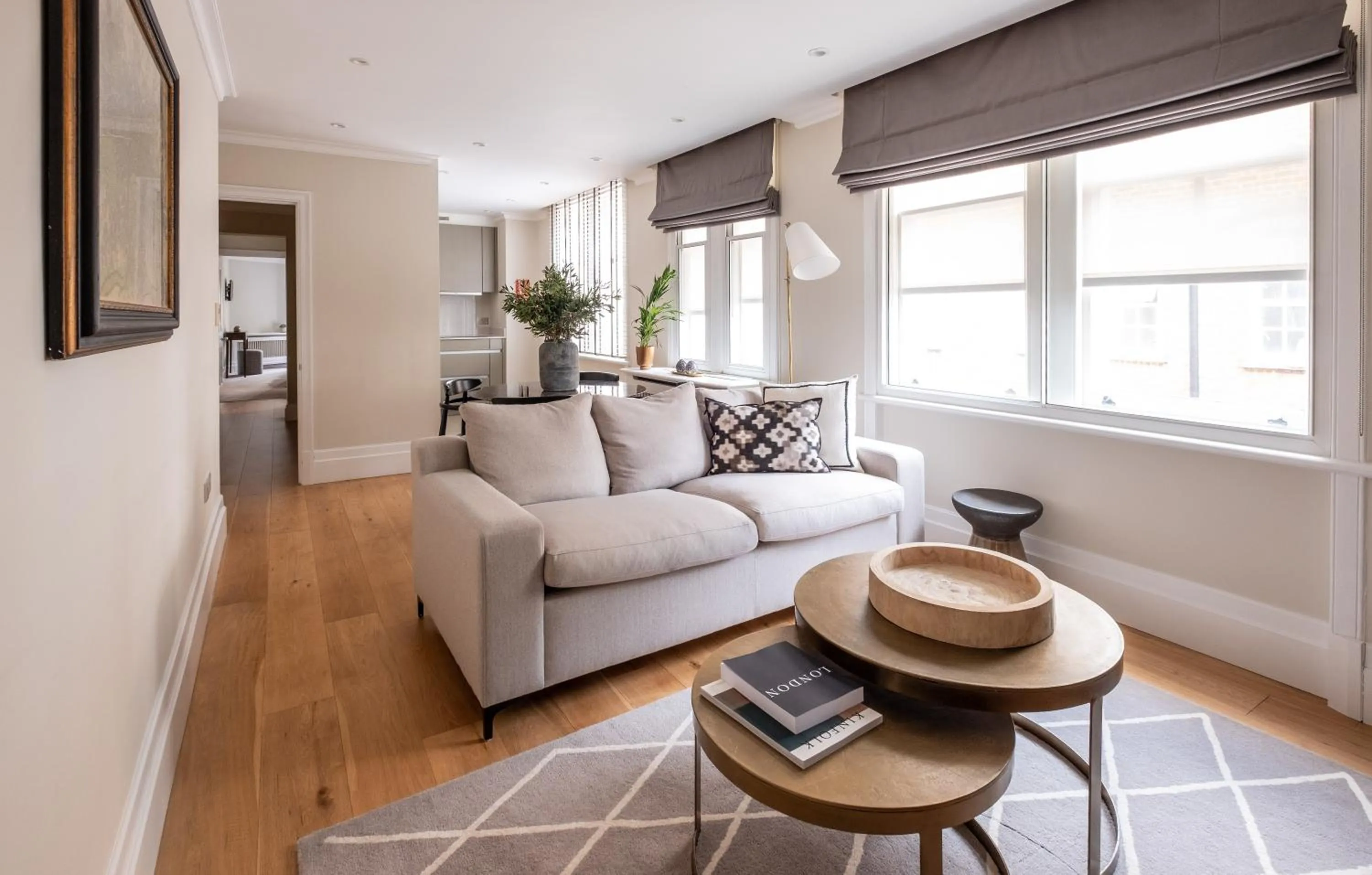 Living room in Native Mayfair