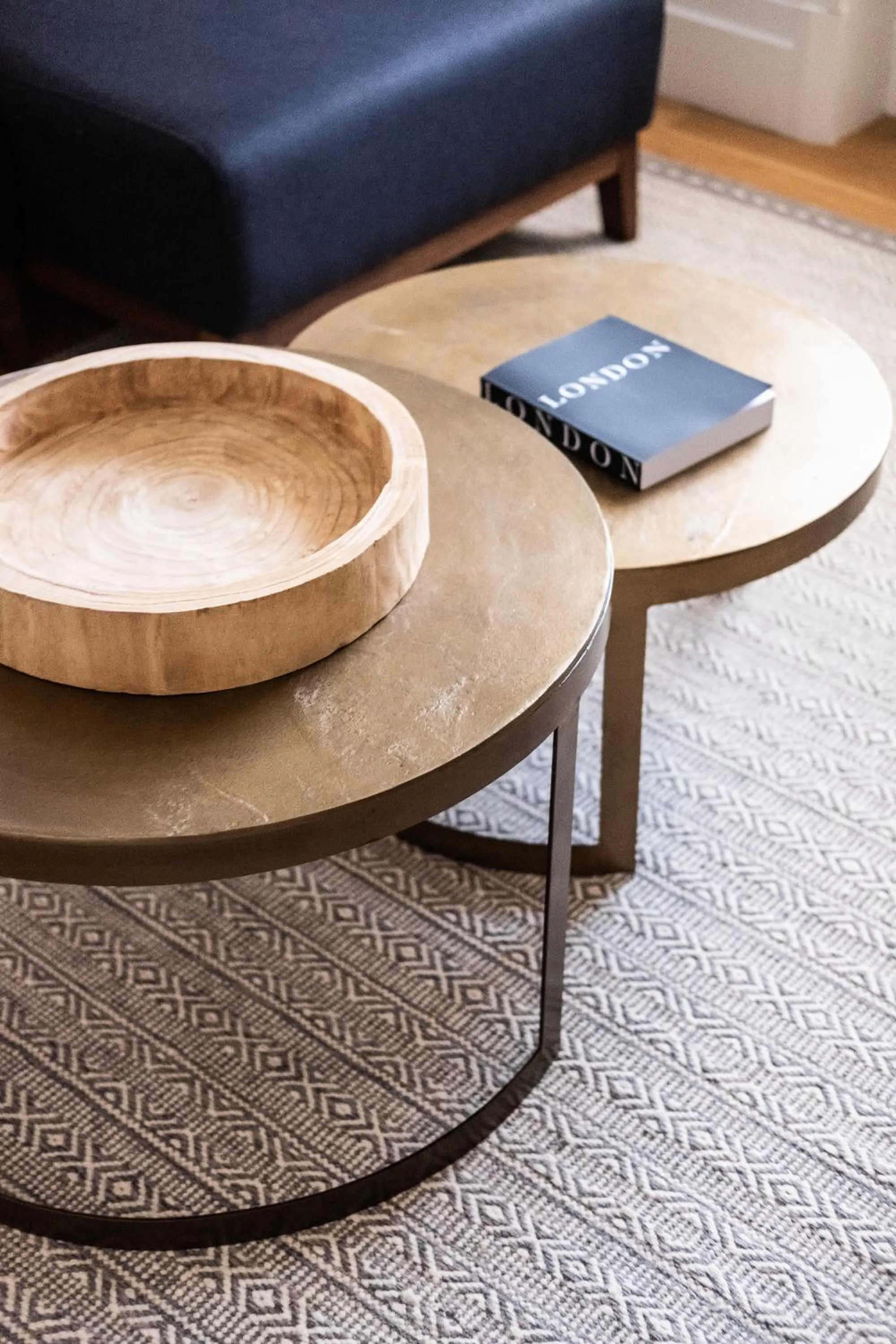 Living room in Native Mayfair