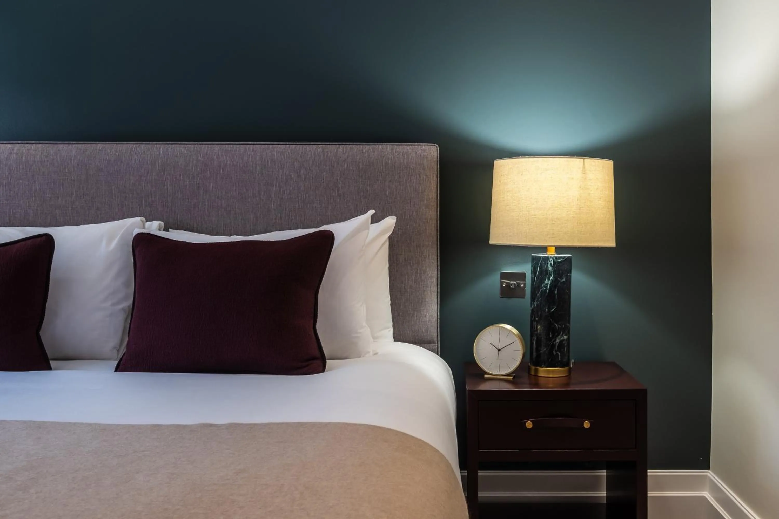 Bedroom, Bed in Native Mayfair