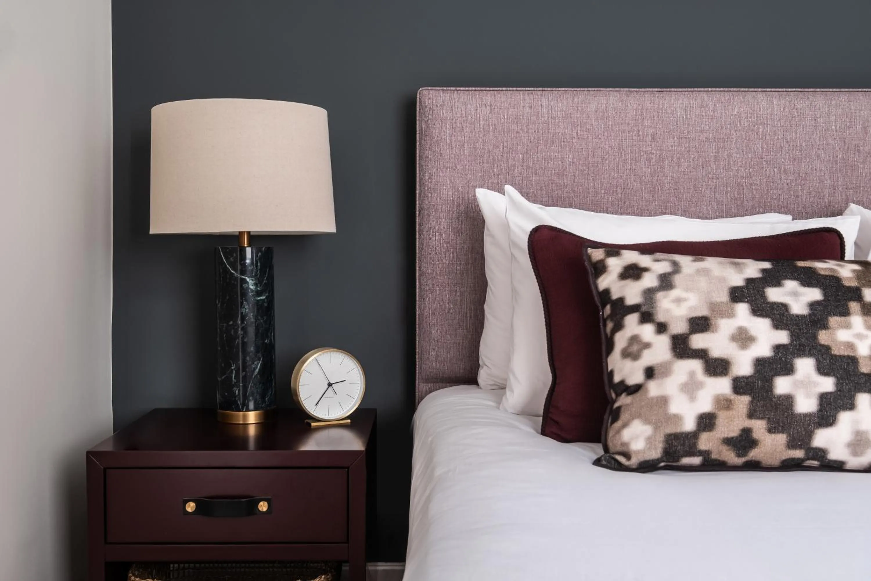 Bedroom, Bed in Native Mayfair