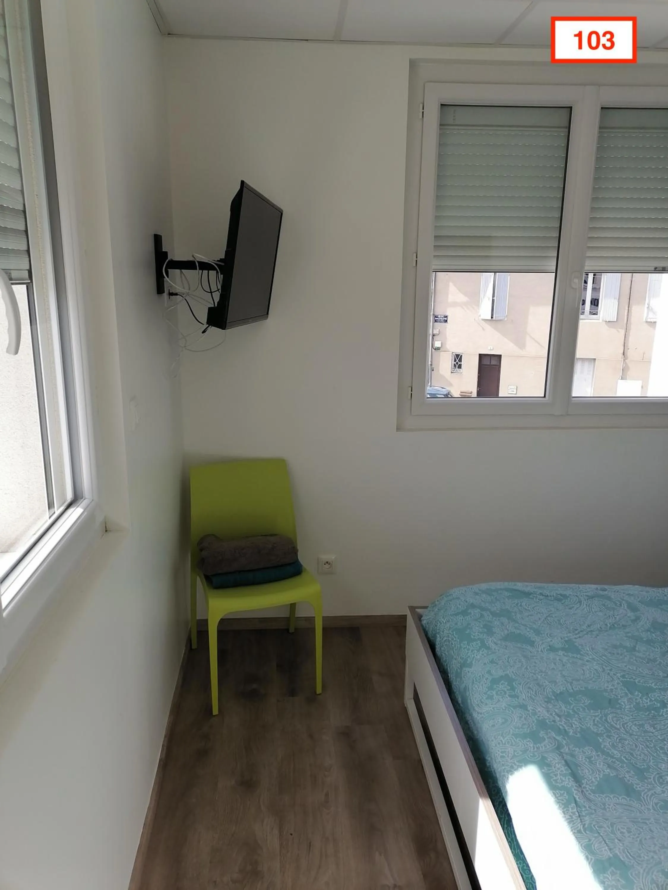 Bedroom, Bed in Immoappart