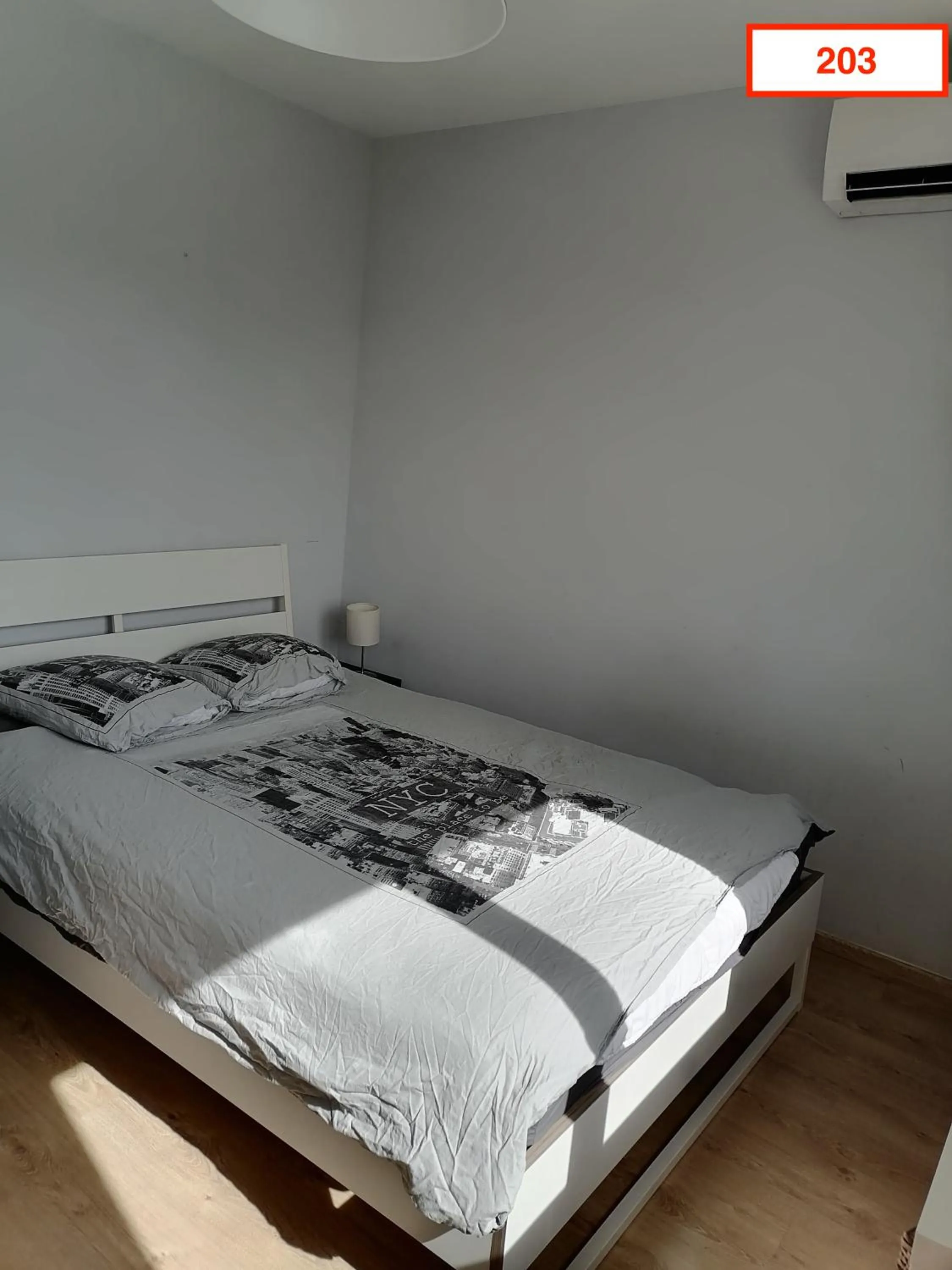 Bedroom, Bed in Immoappart