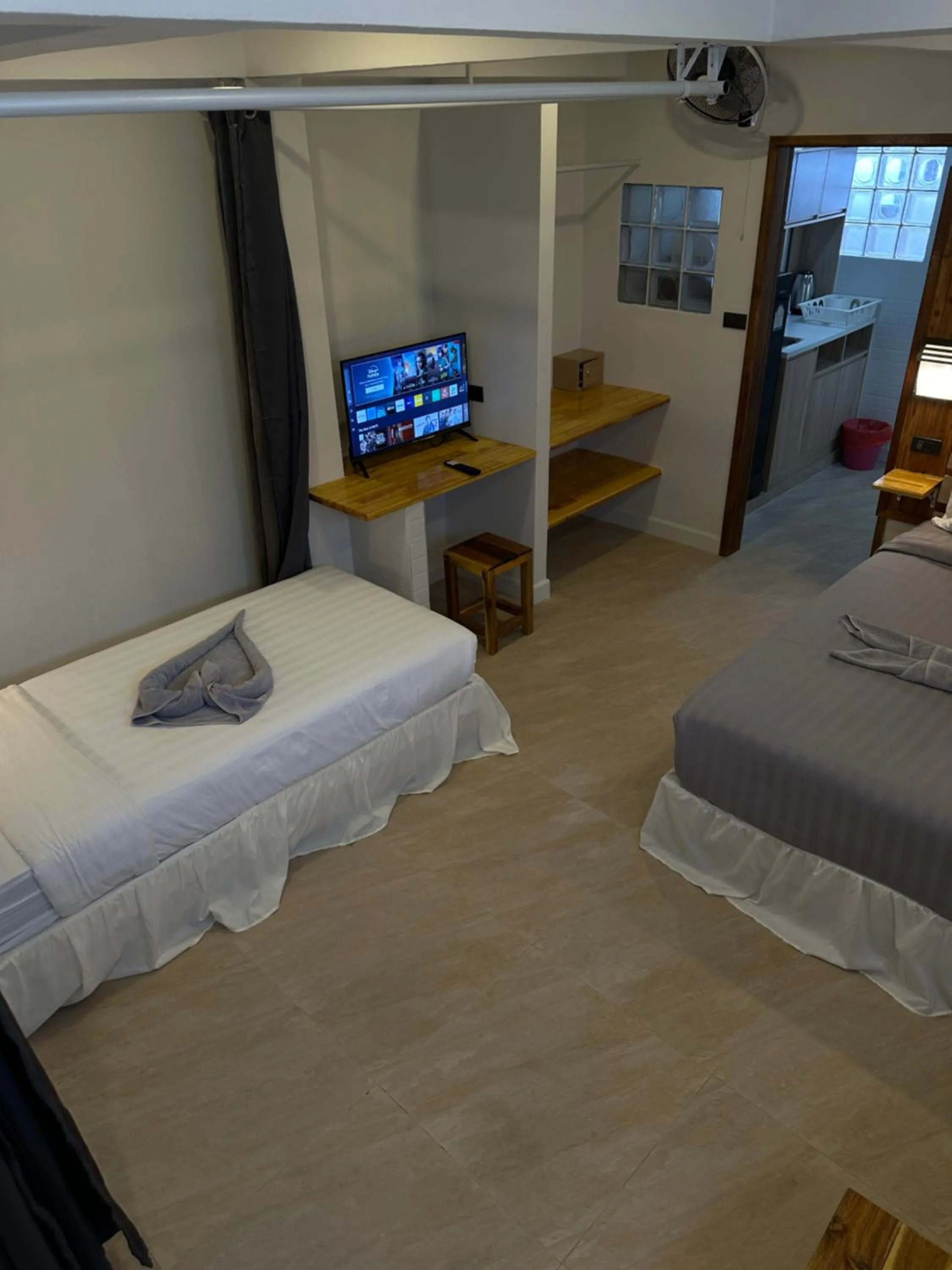 Bed in Aussieland Bungalows