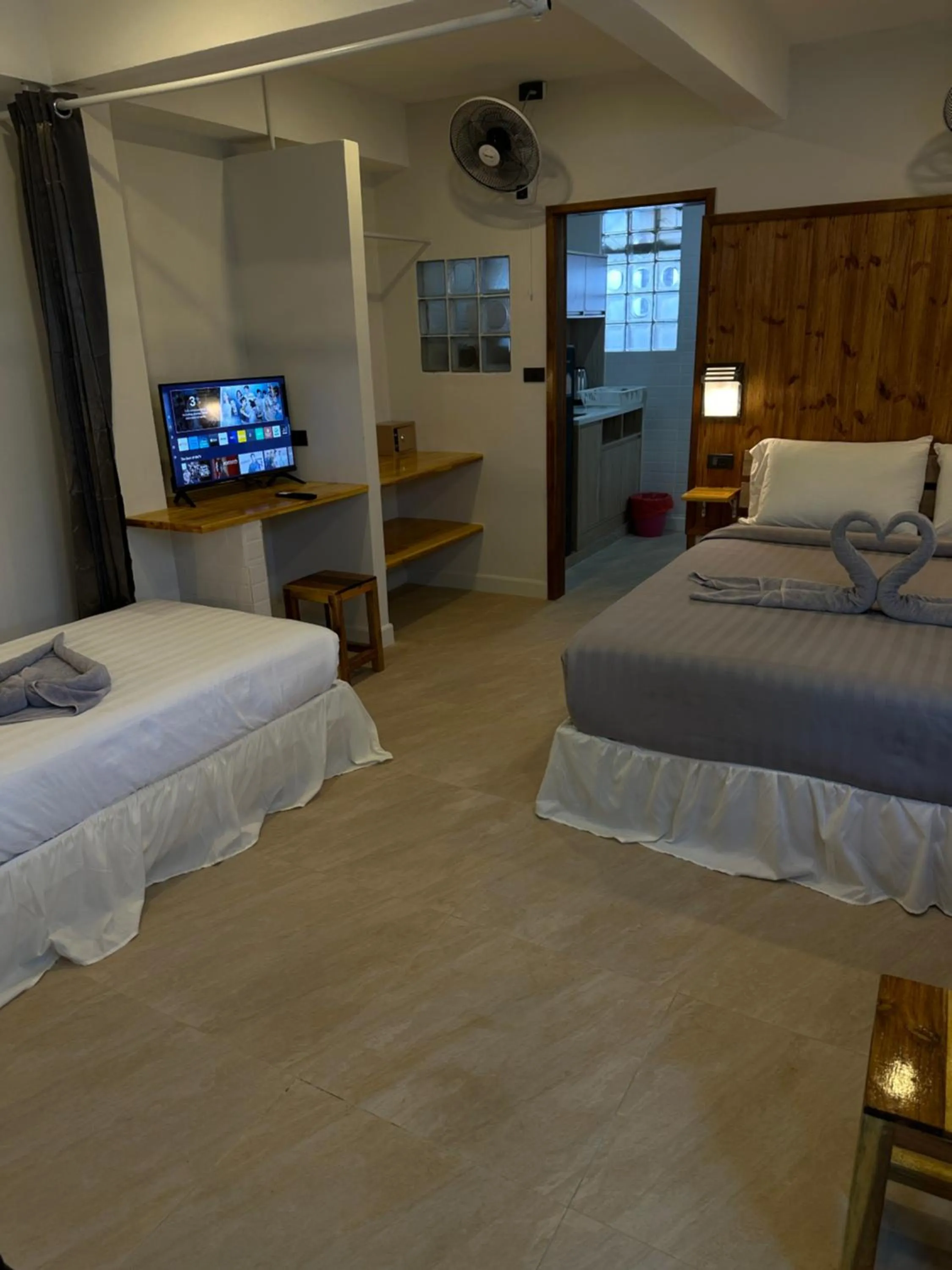 Bed in Aussieland Bungalows