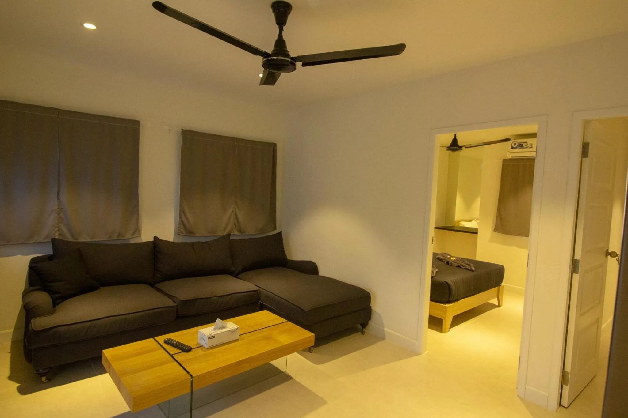 Living room in Aussieland Bungalows