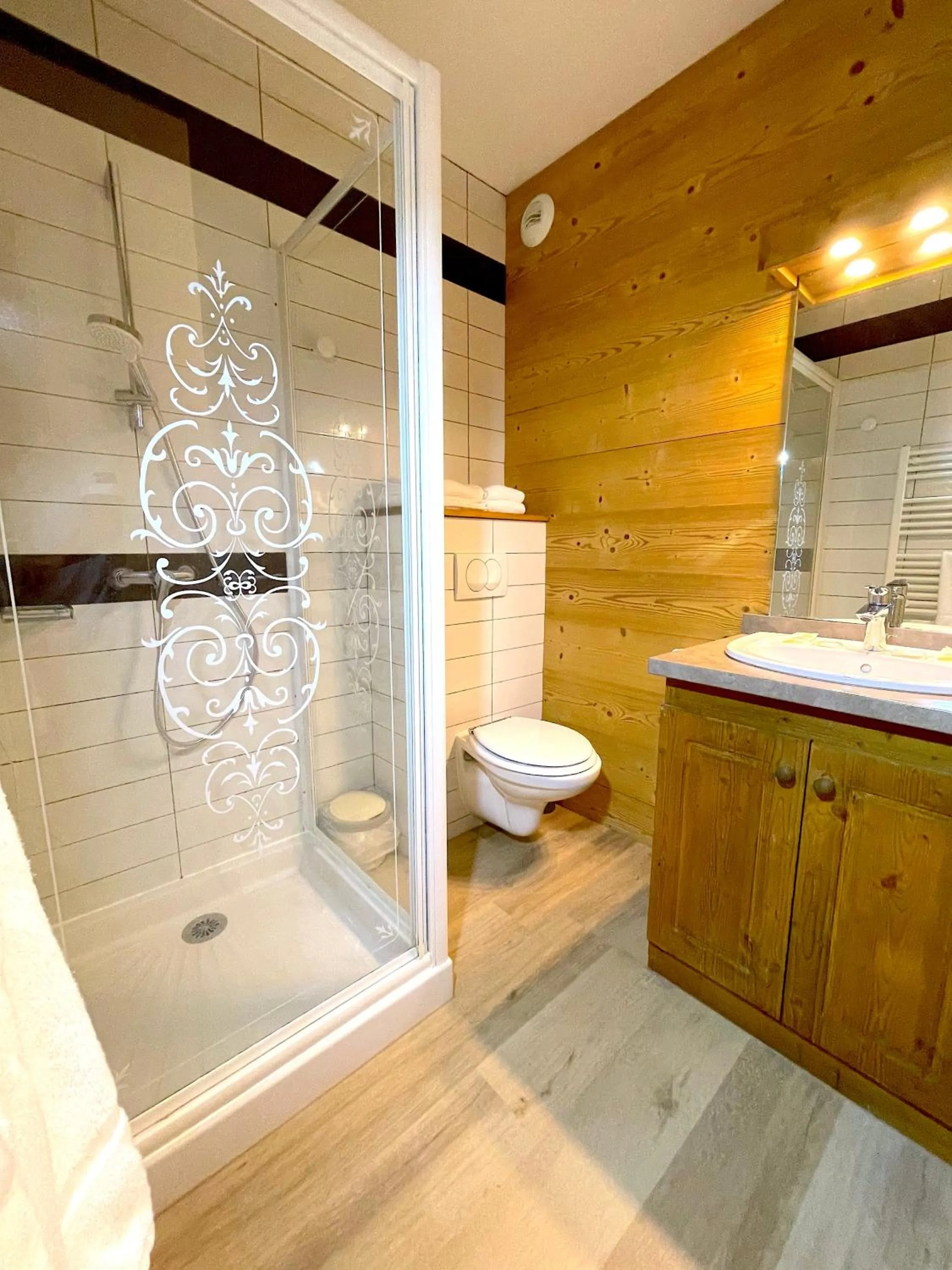 Shower in Résidence Côté Chalet