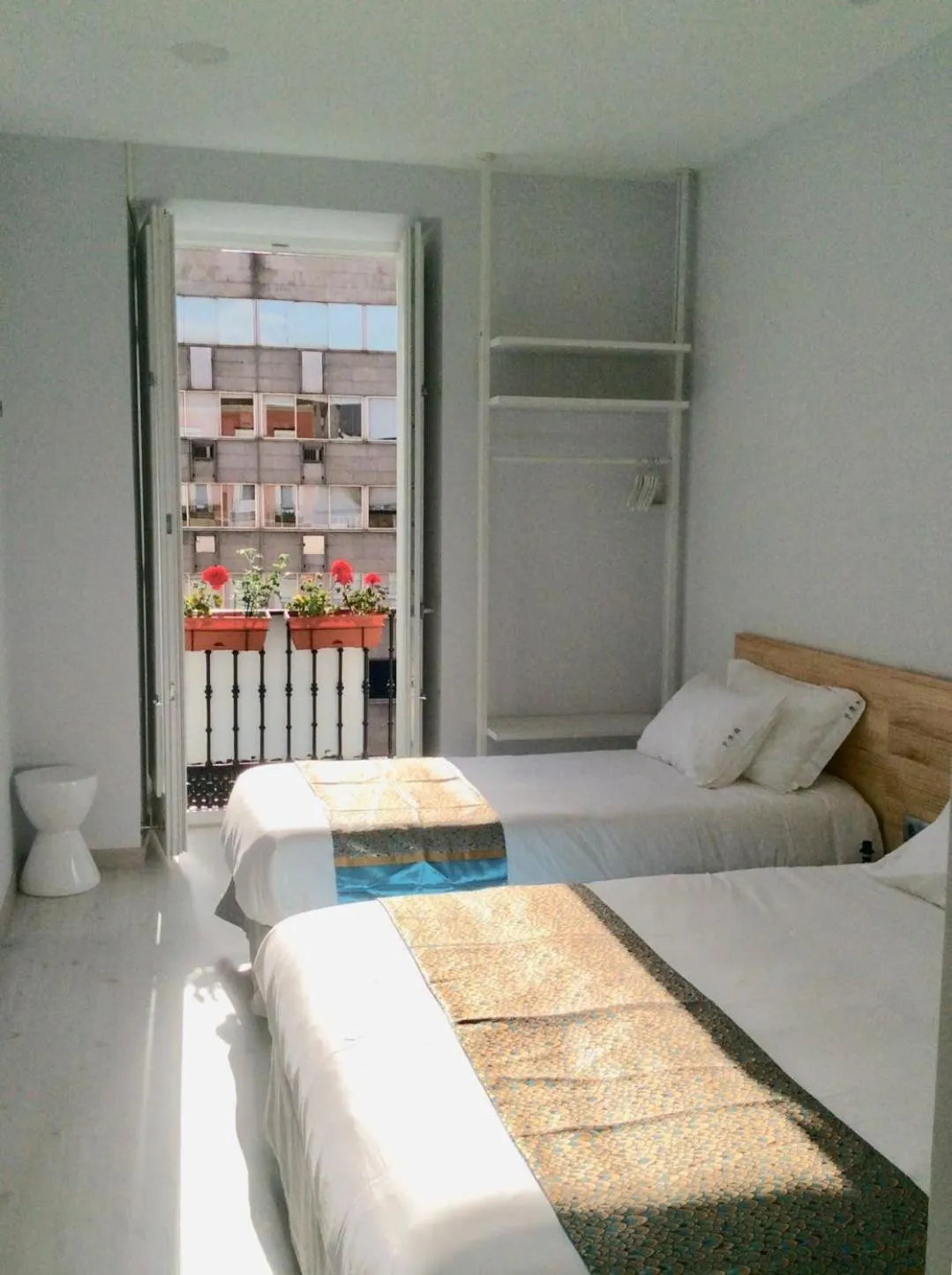 Bed in Hostal Palacio Luna