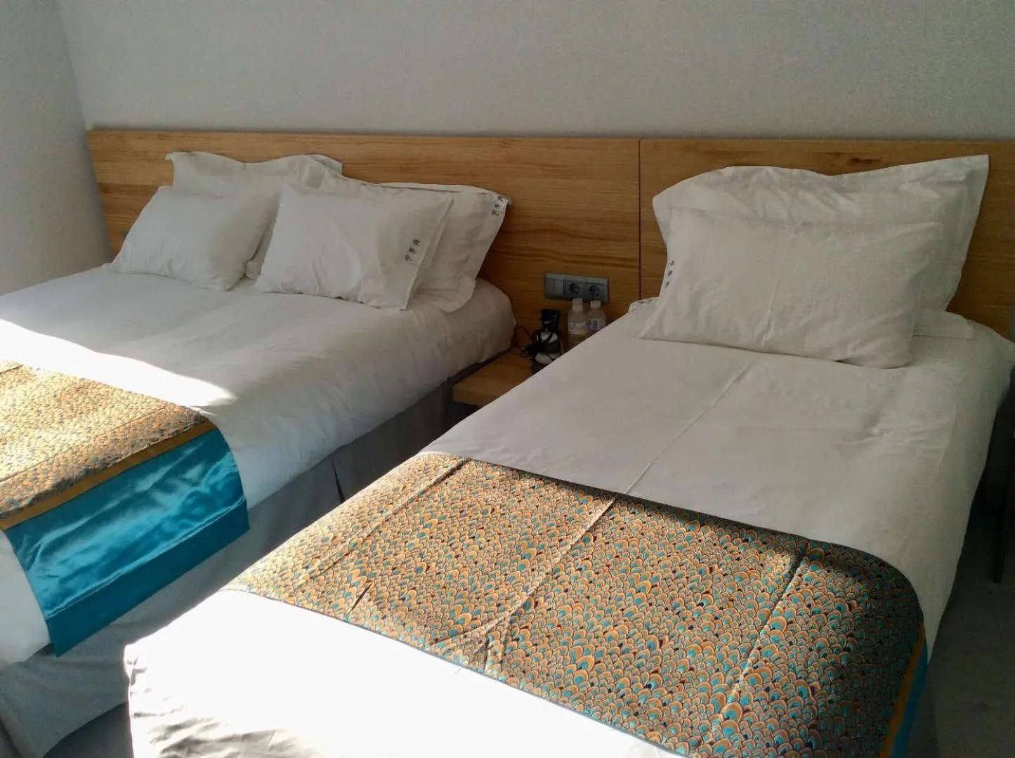 Bed in Hostal Palacio Luna