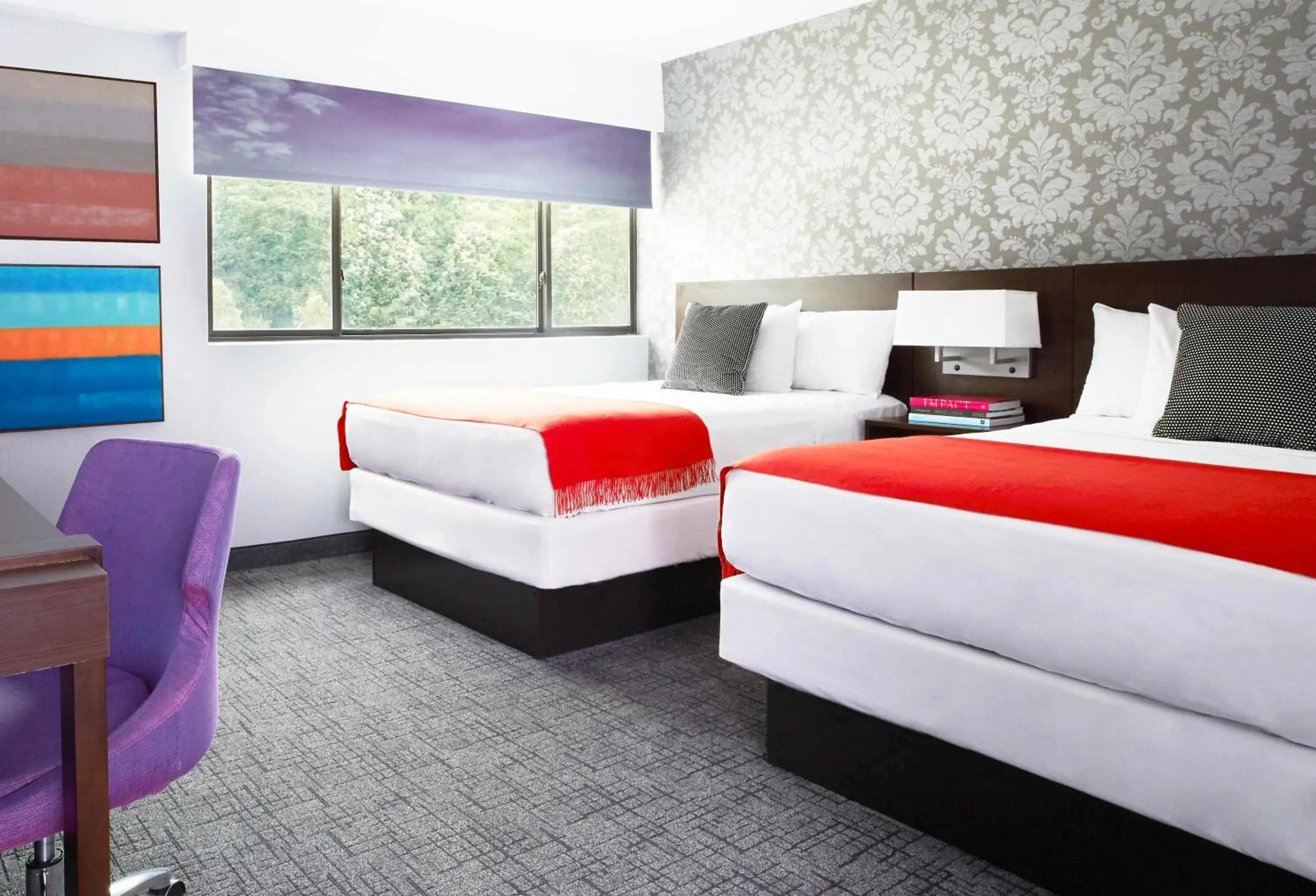 Double Room with Two Double Beds - single occupancy - Non-Smoking in The Royal Regency Hotel Double Room with Two Double Beds - single occupancy - Non-Smoking in The Royal Regency Hotel