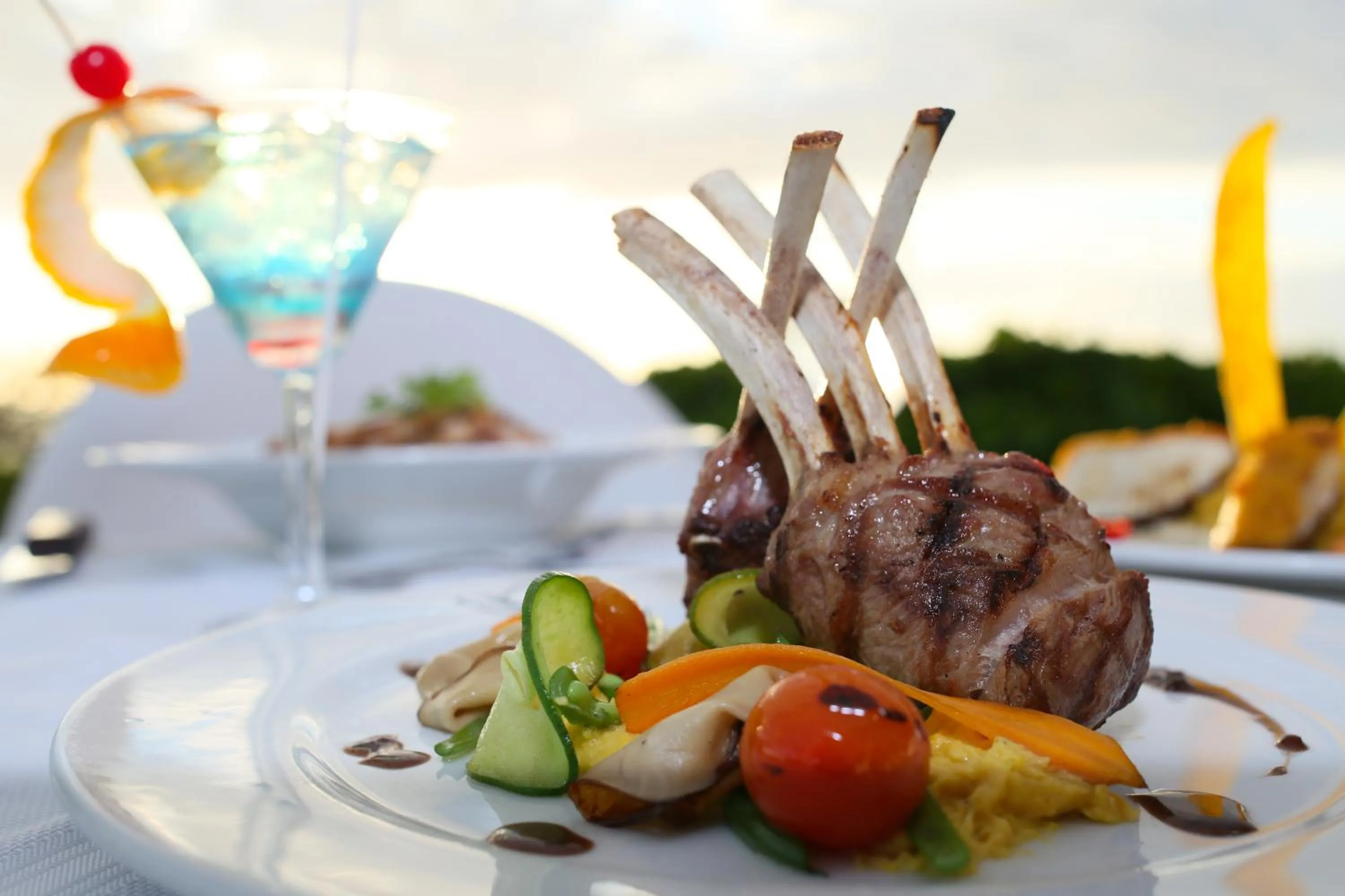 Food and drinks in Hotel La Mariposa