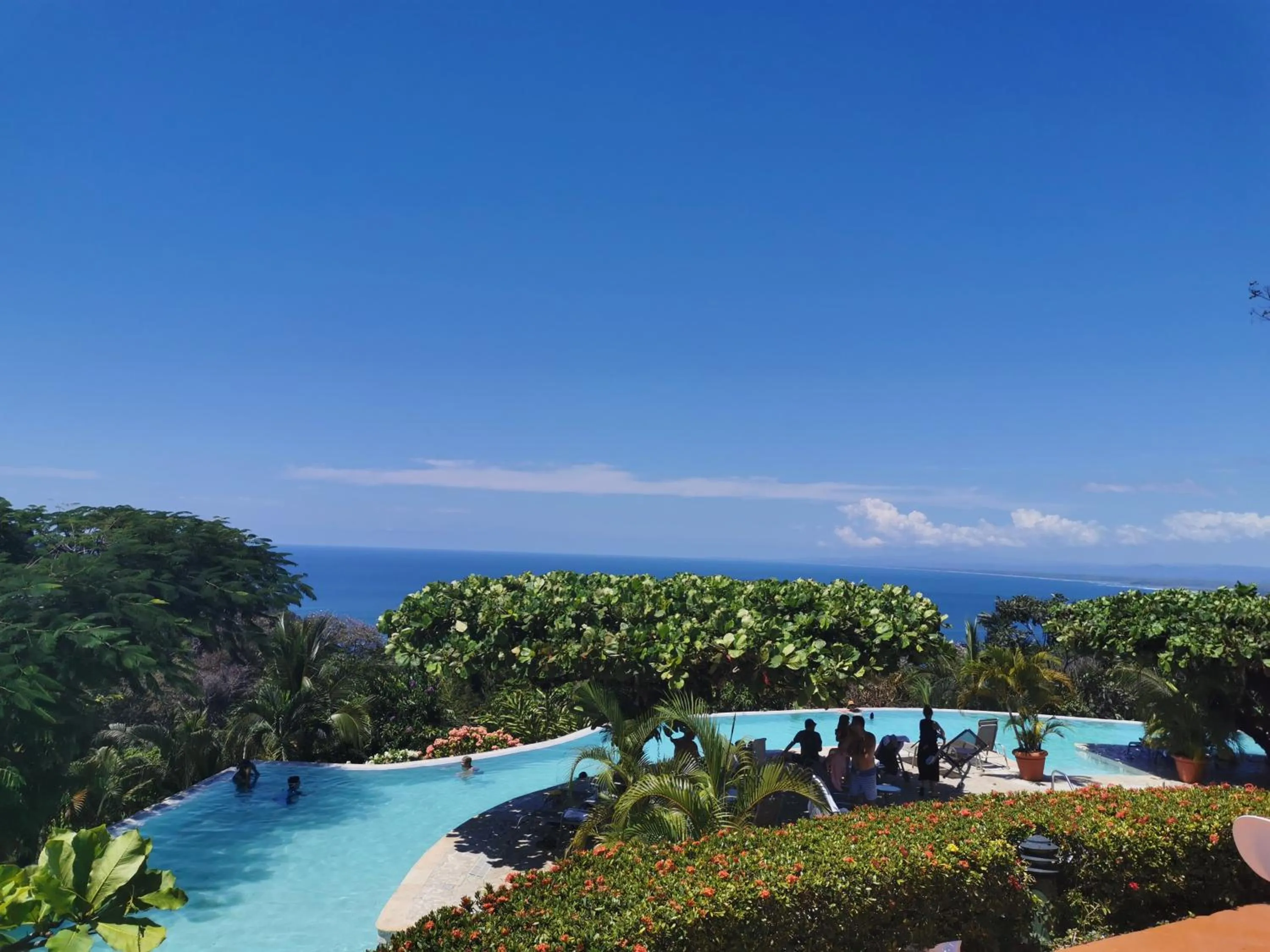 Sea view in Hotel La Mariposa