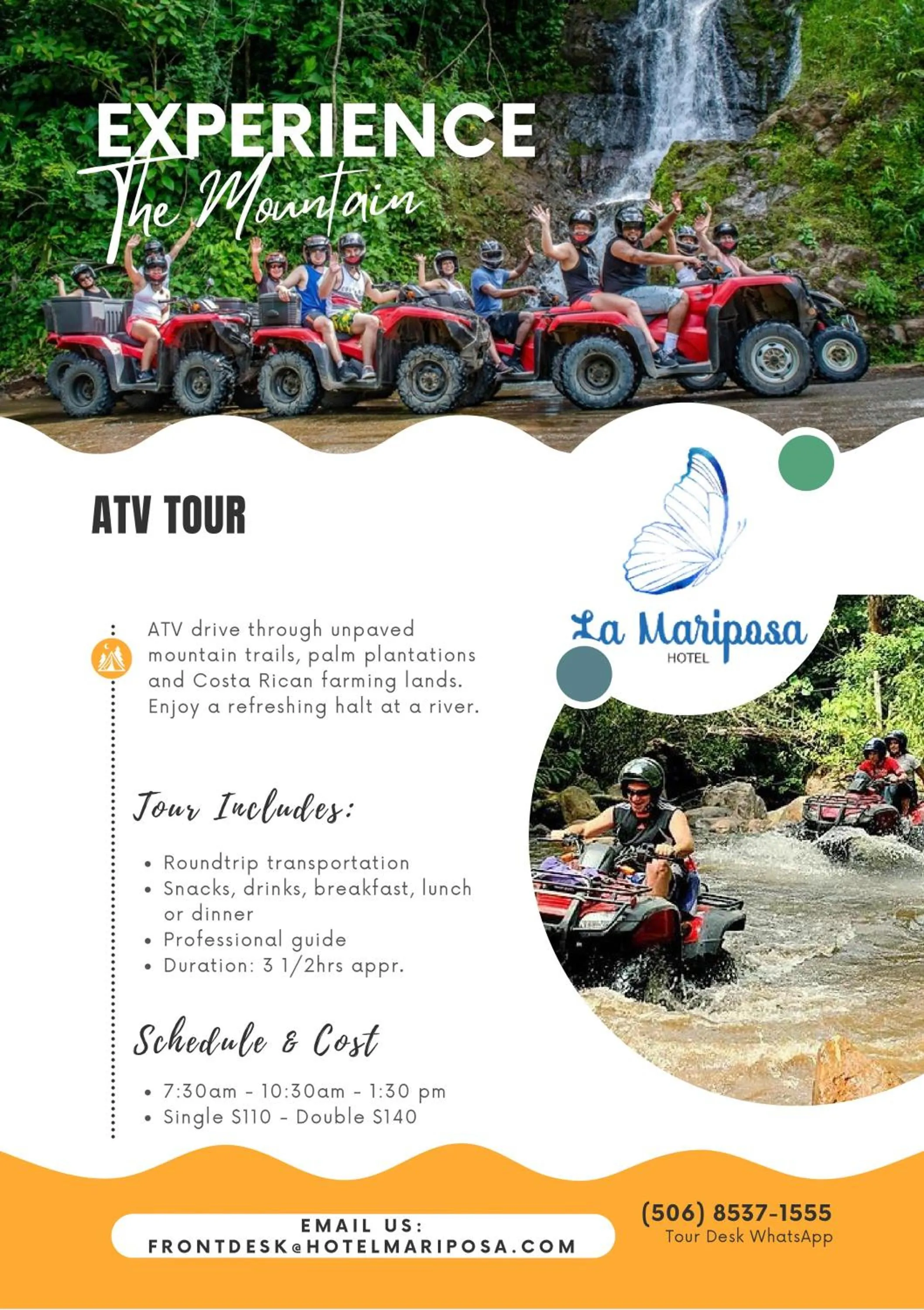 Activities in Hotel La Mariposa