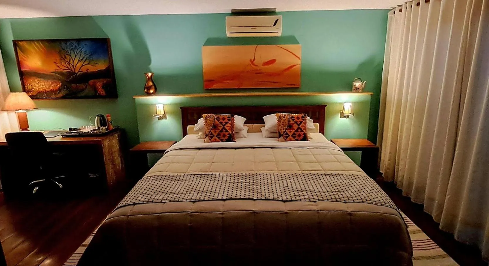 Bed in Casa Verde Río