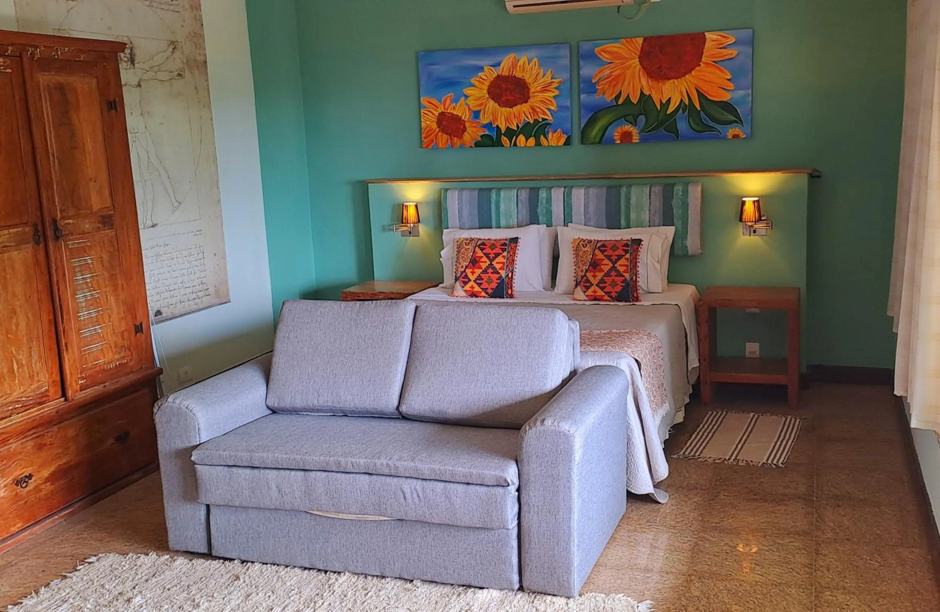 Bedroom in Casa Verde Río