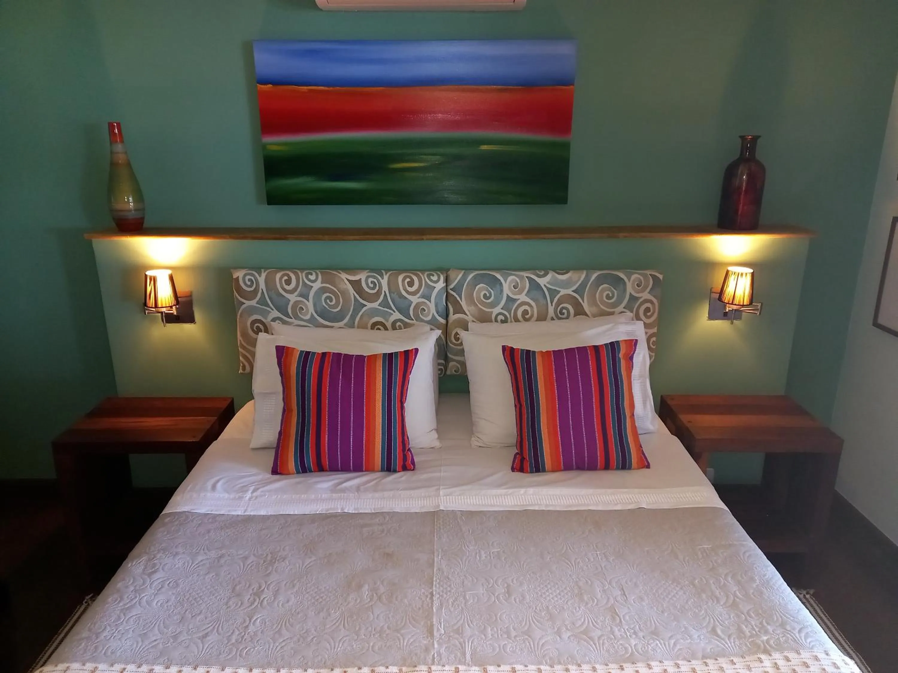 Bed in Casa Verde Río