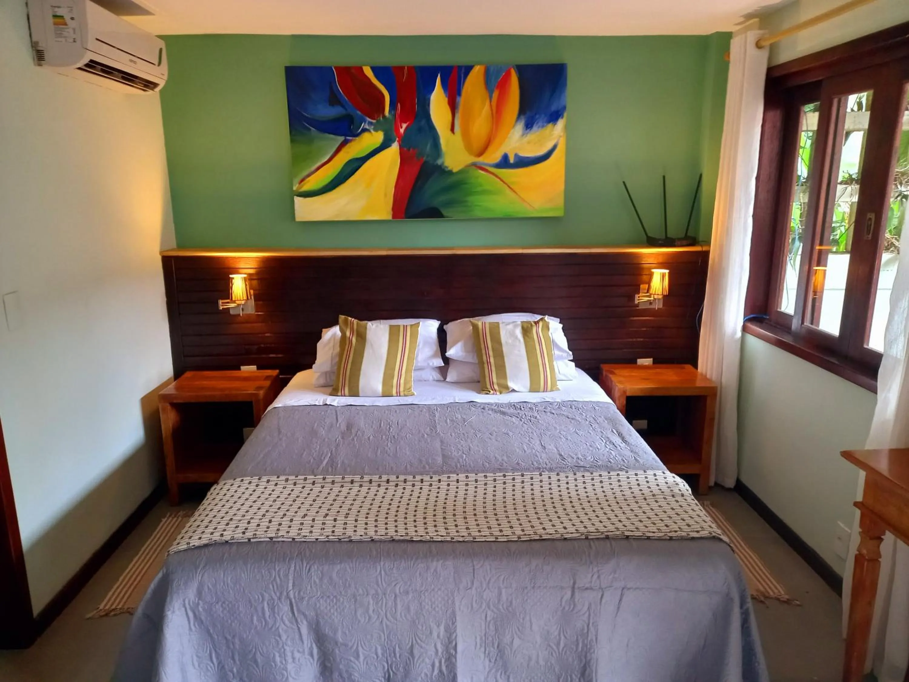 Bed in Casa Verde Río