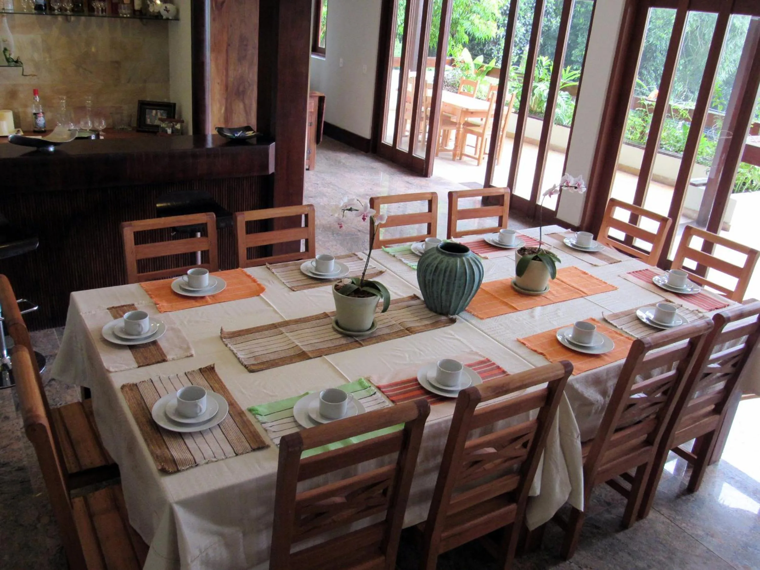 Dining area in Casa Verde Río