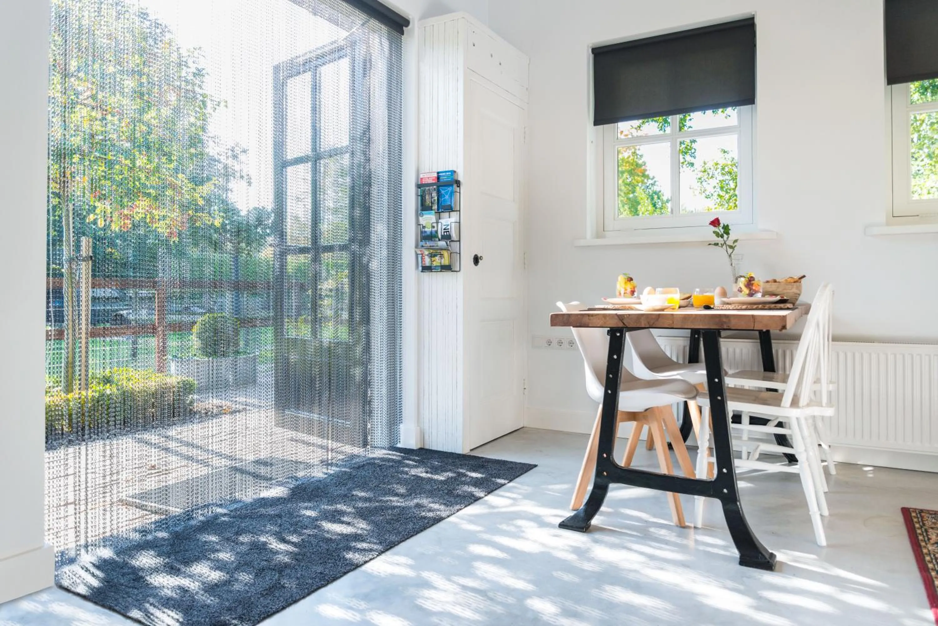 Dining area in Bed en Breakfast Puur8a