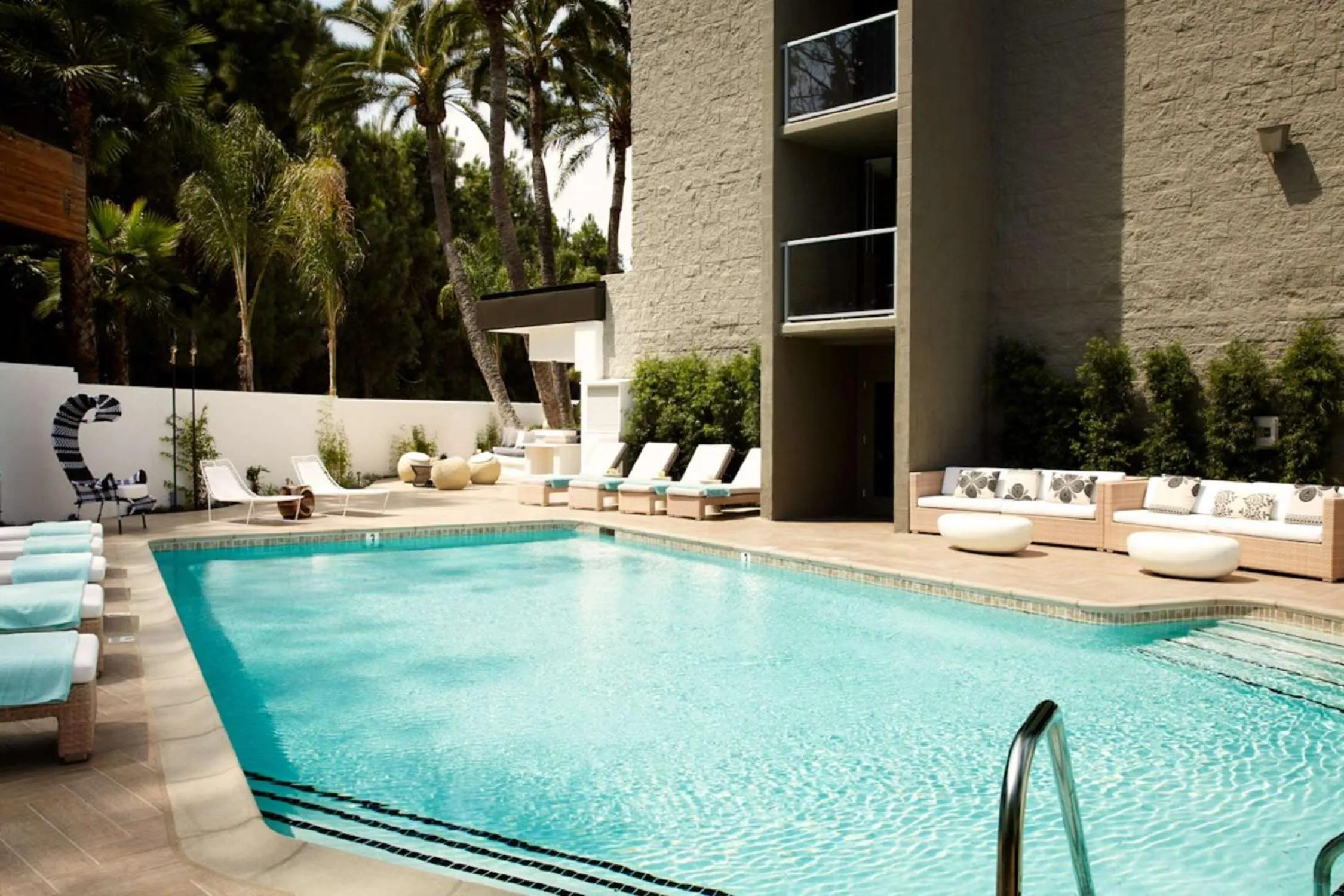 Pool view in Hotel La Jolla, Curio Collection by Hilton
