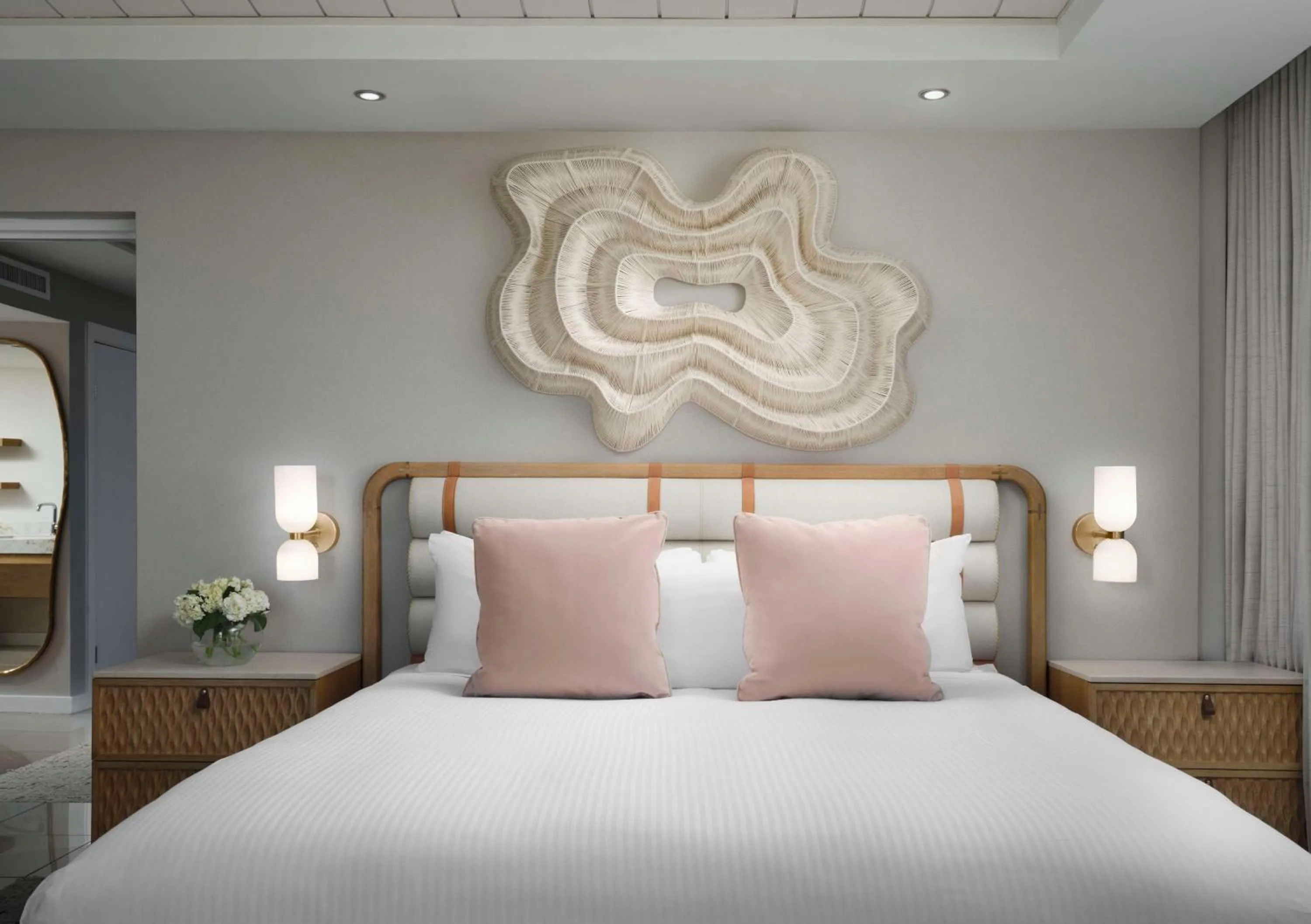 Bed in Hotel La Jolla, Curio Collection by Hilton